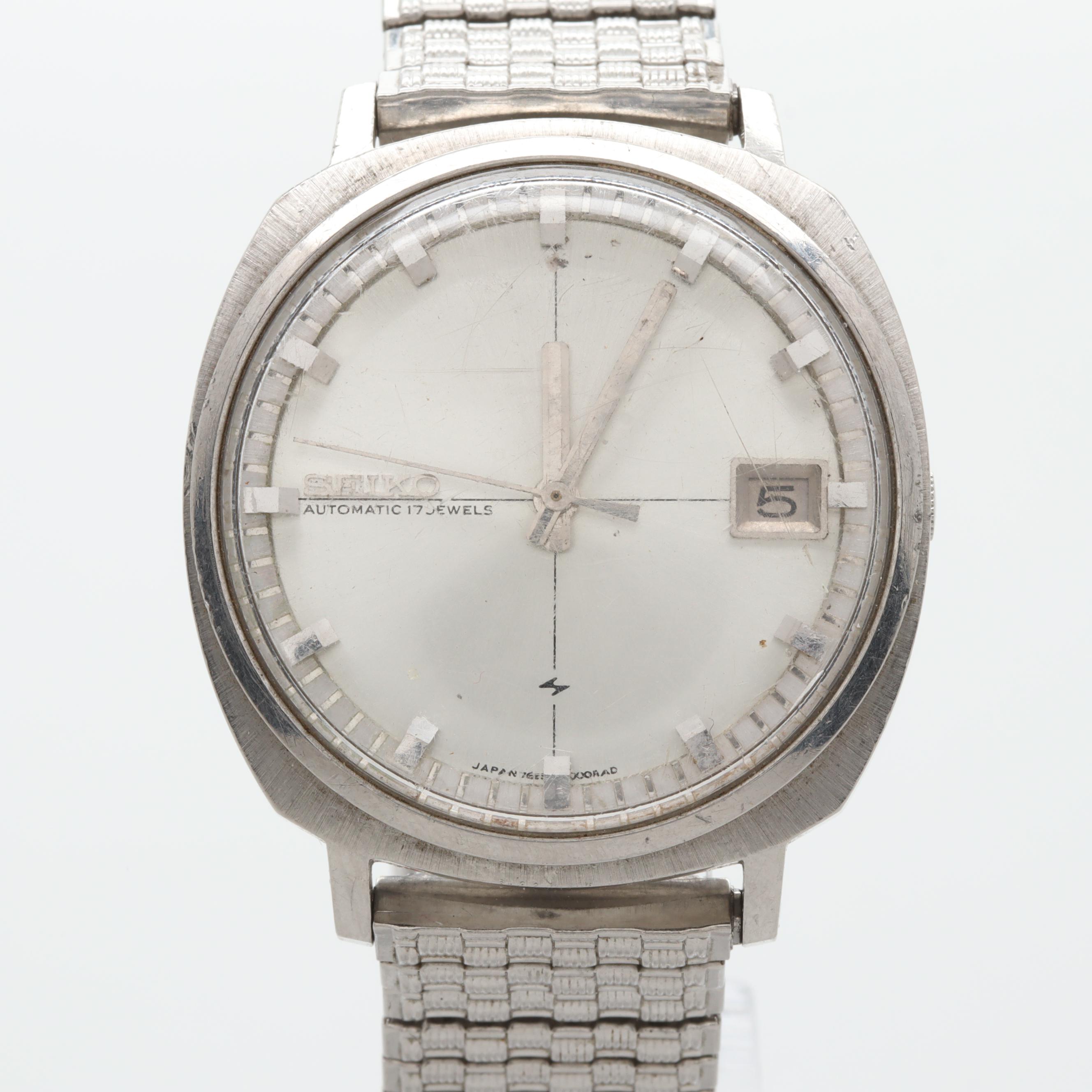 Seiko Automatic Stainless Steel Watch