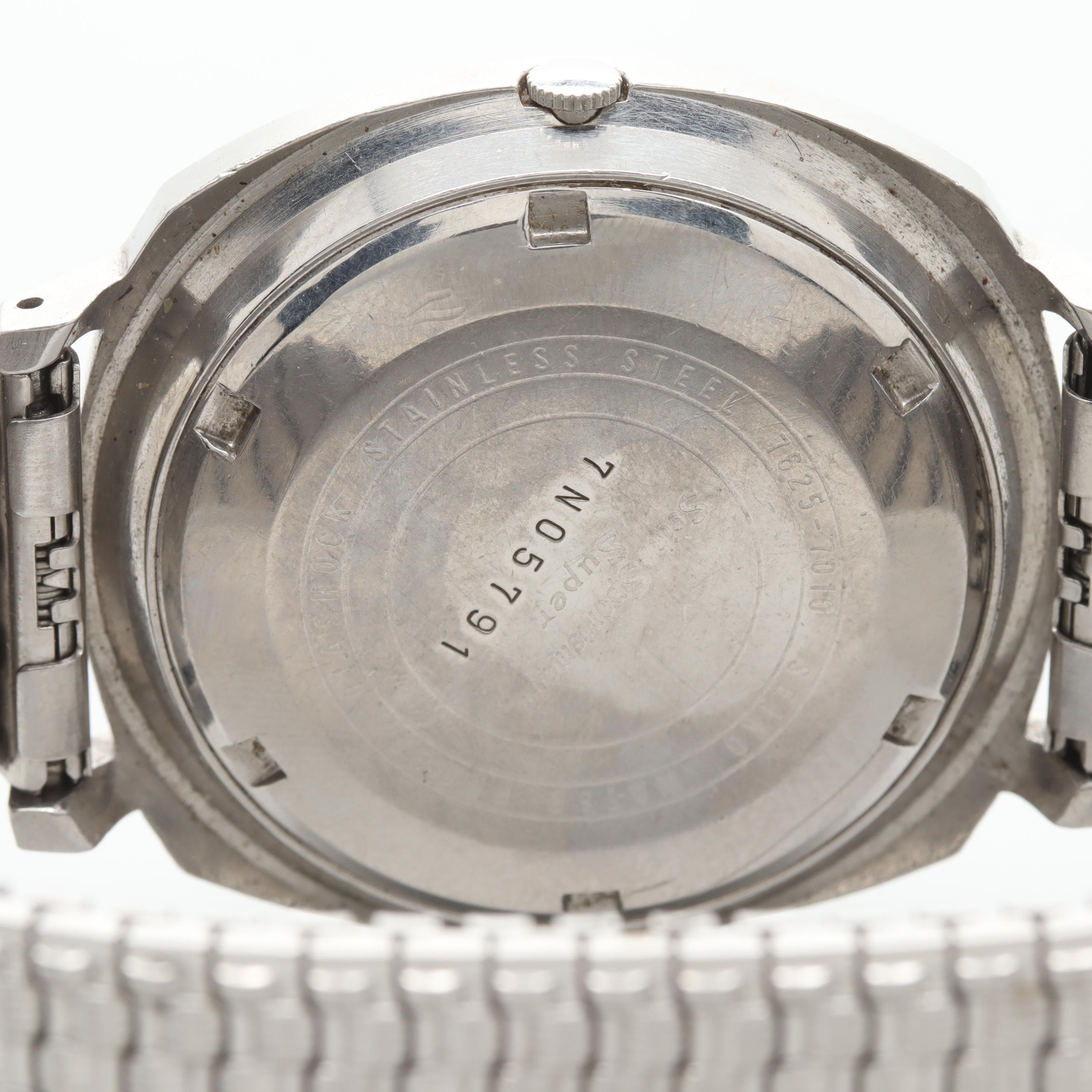 Seiko Automatic Stainless Steel Watch
