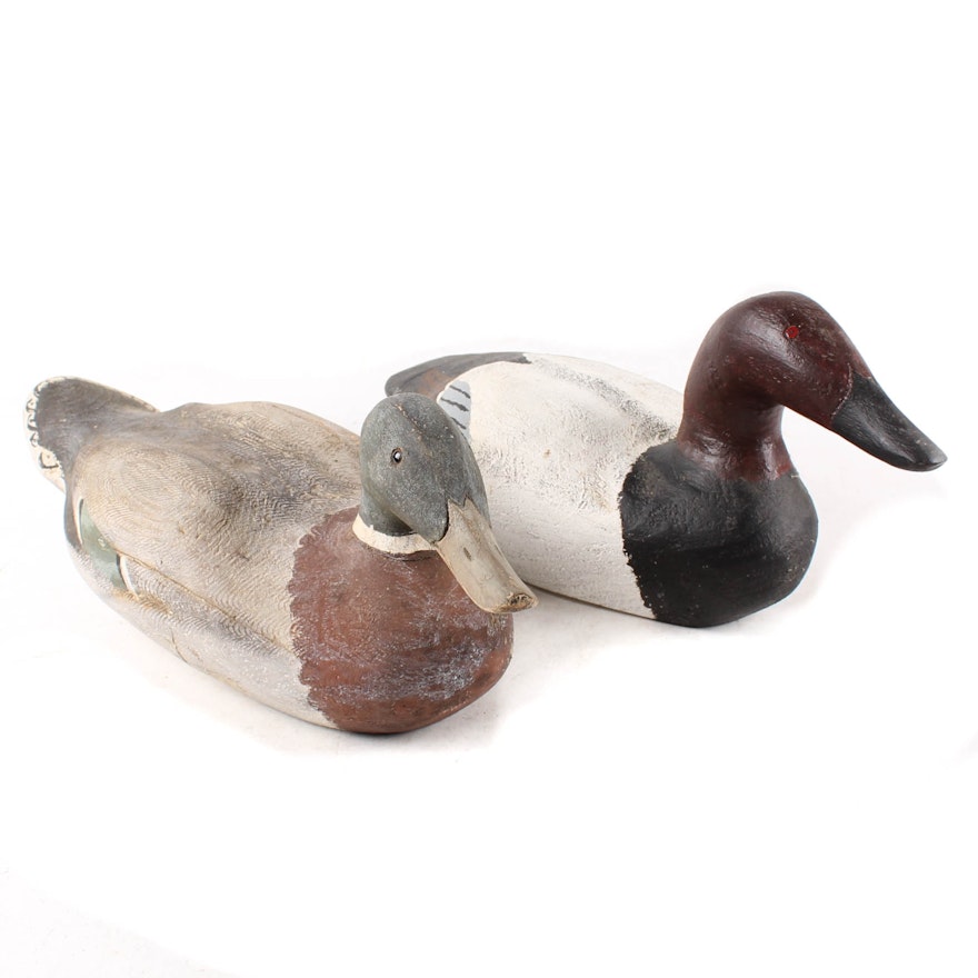 Hand Carved Wooden Ducks