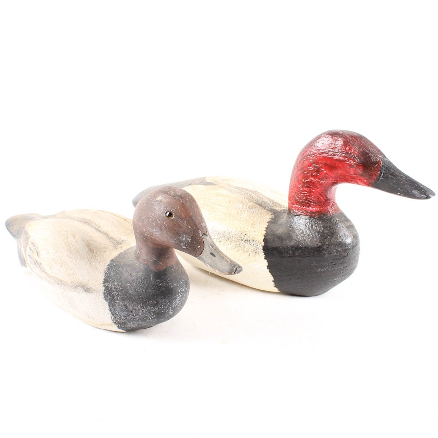 Hand Carved Wooden Ducks