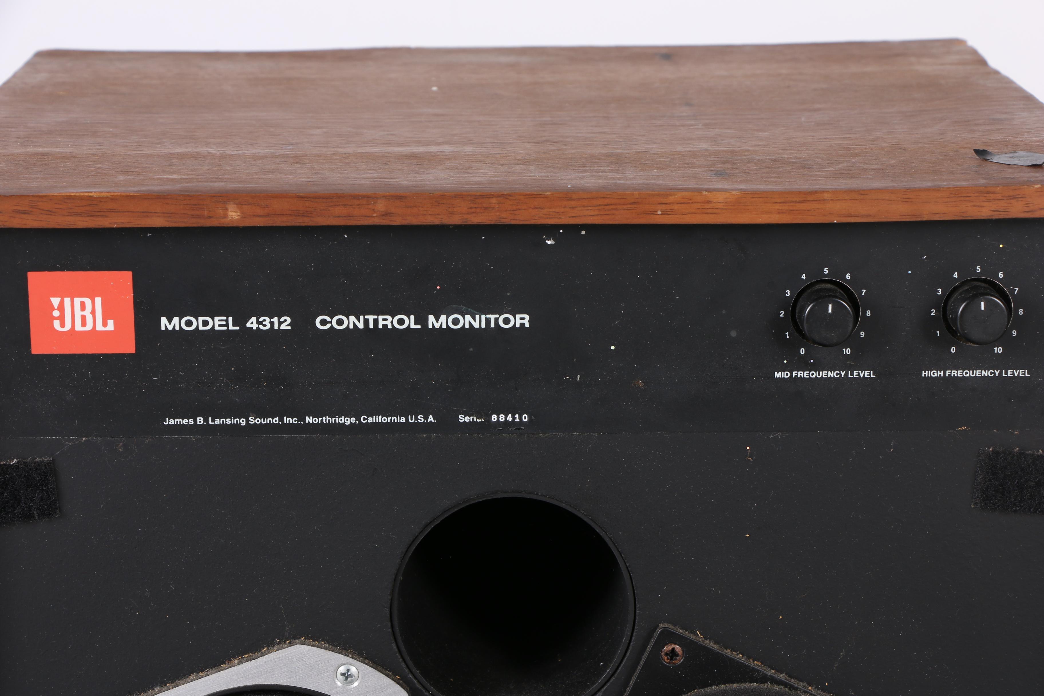 Vintage JBL Model 4312 Control Monitor