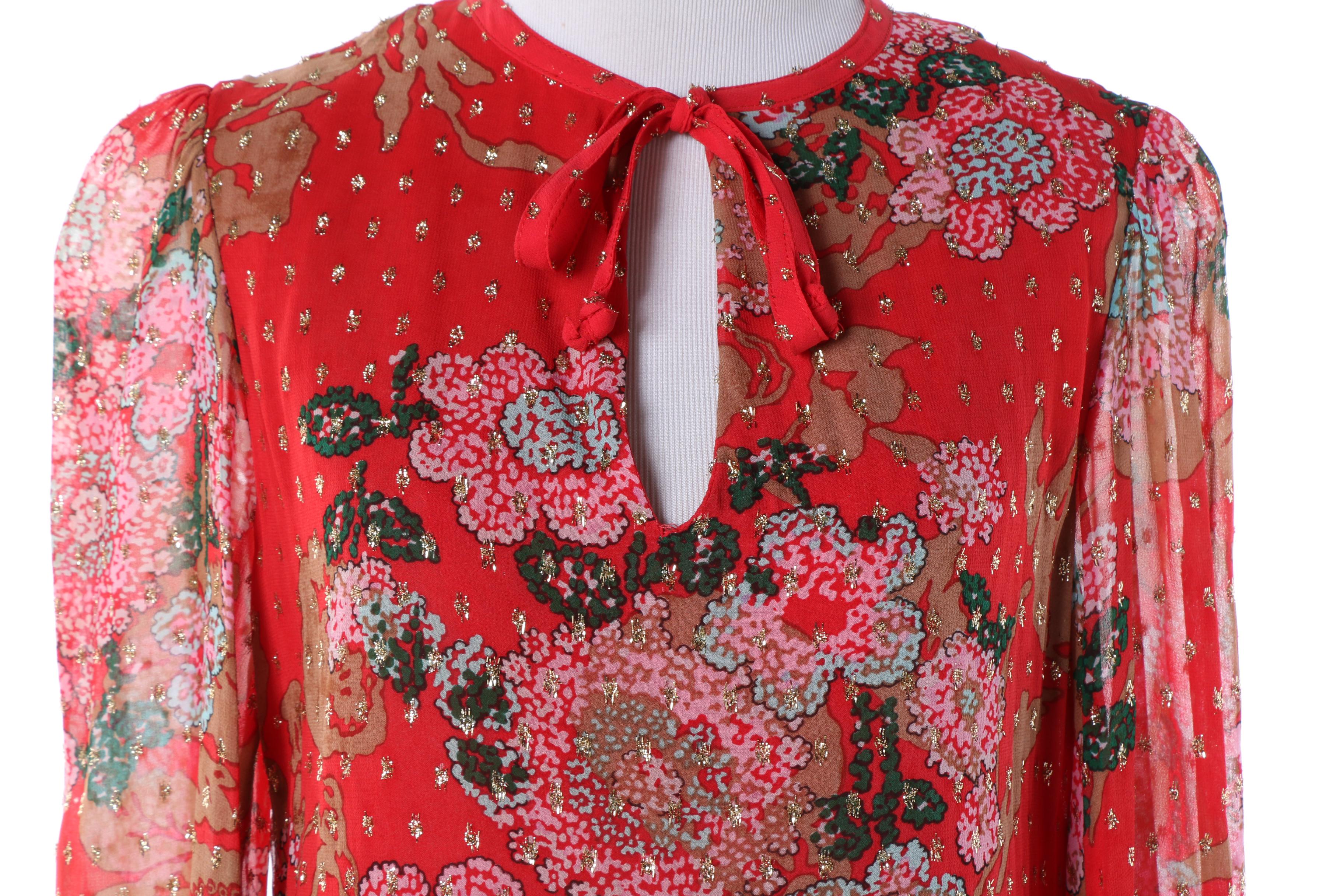 Women's 1970s Vintage Shannon Rodgers for Jerry Silverman Maxi Dress