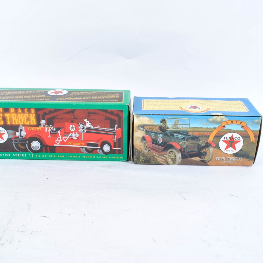 Ertl Texaco Die-Cast Car and Coin Bank