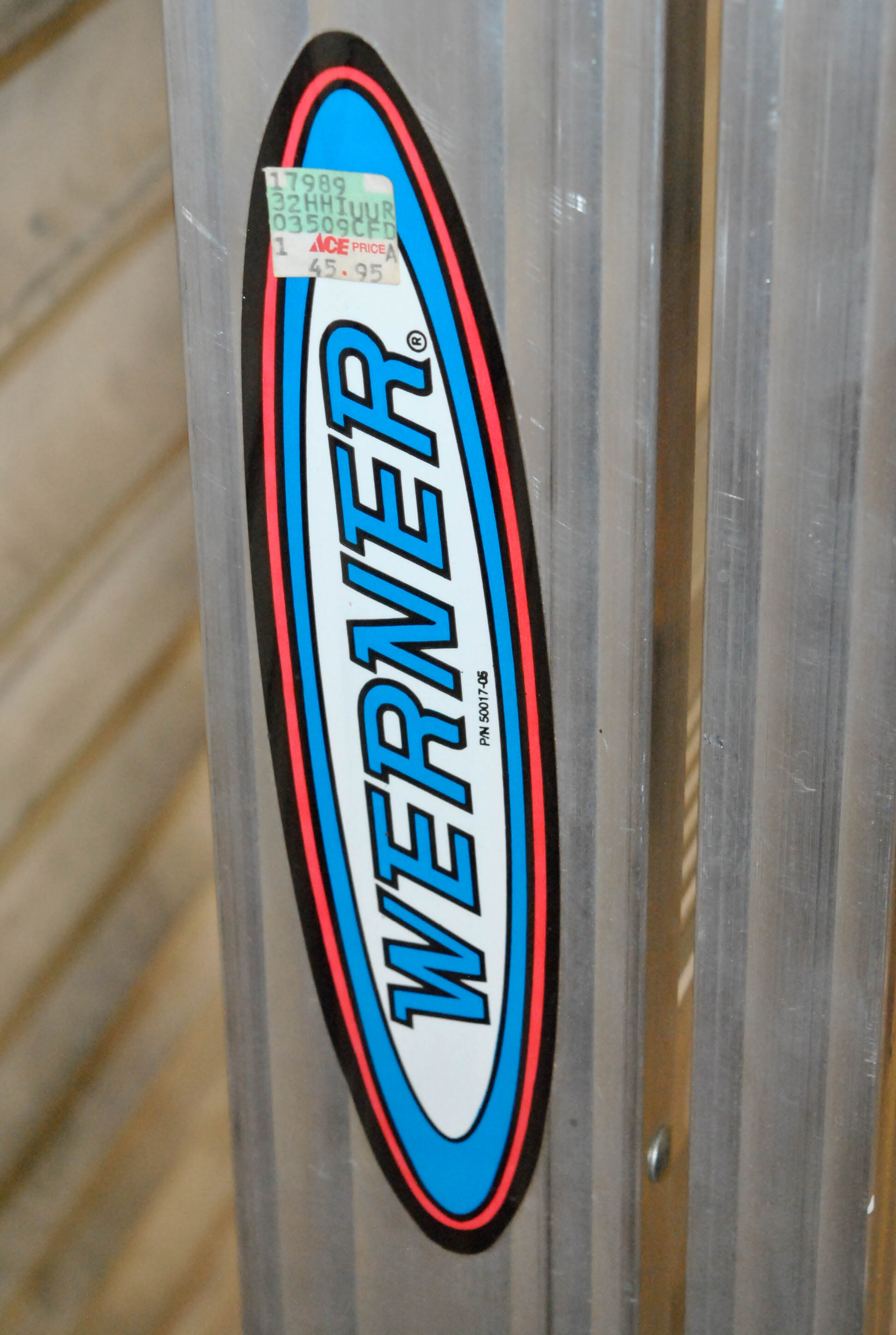 Werner Model 356 6ft Tall Aluminum Ladder