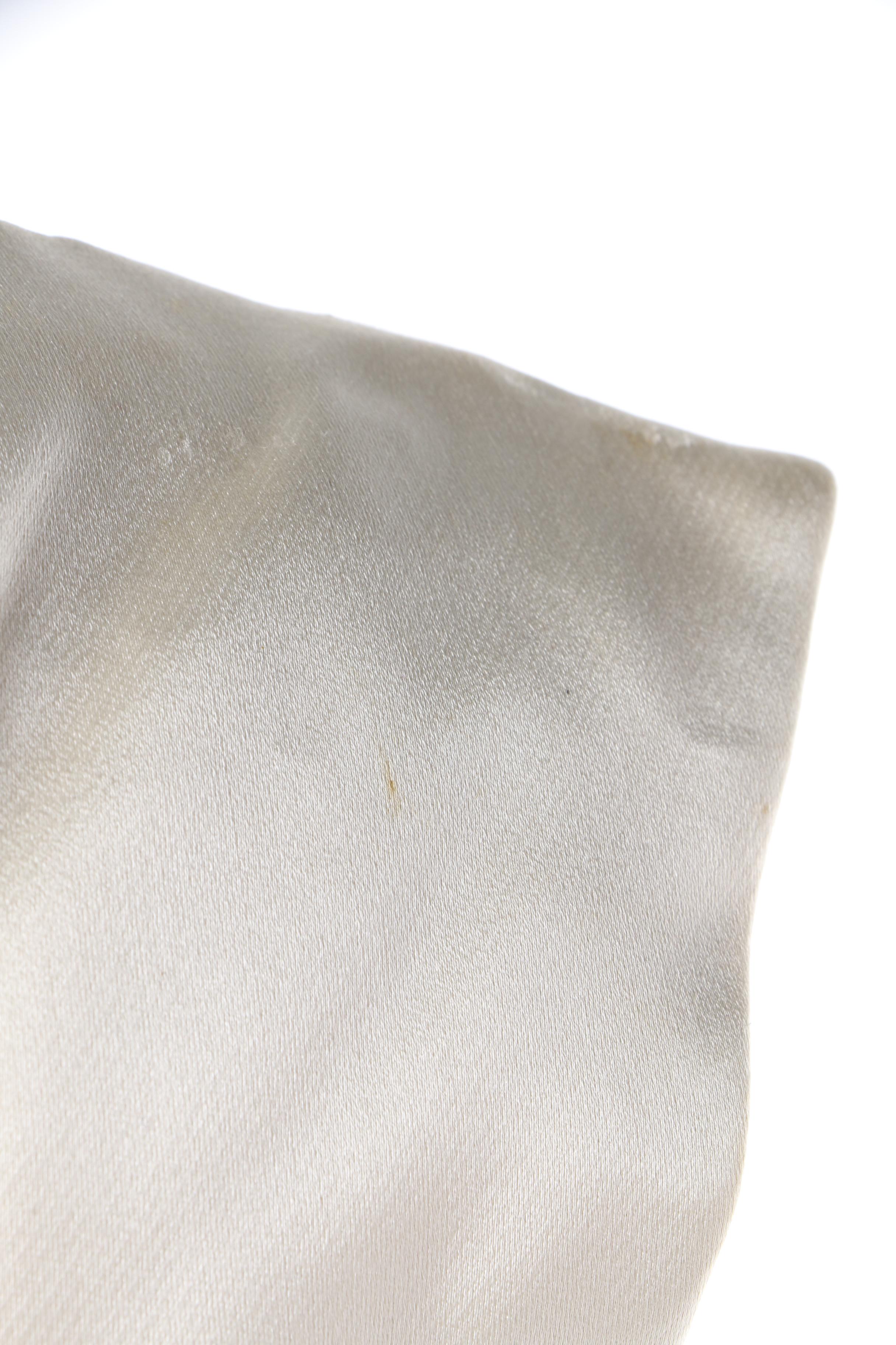 Women's 1960s Vintage Adele Simpson Ivory, Ochre and Black Silk Cocktail Dress