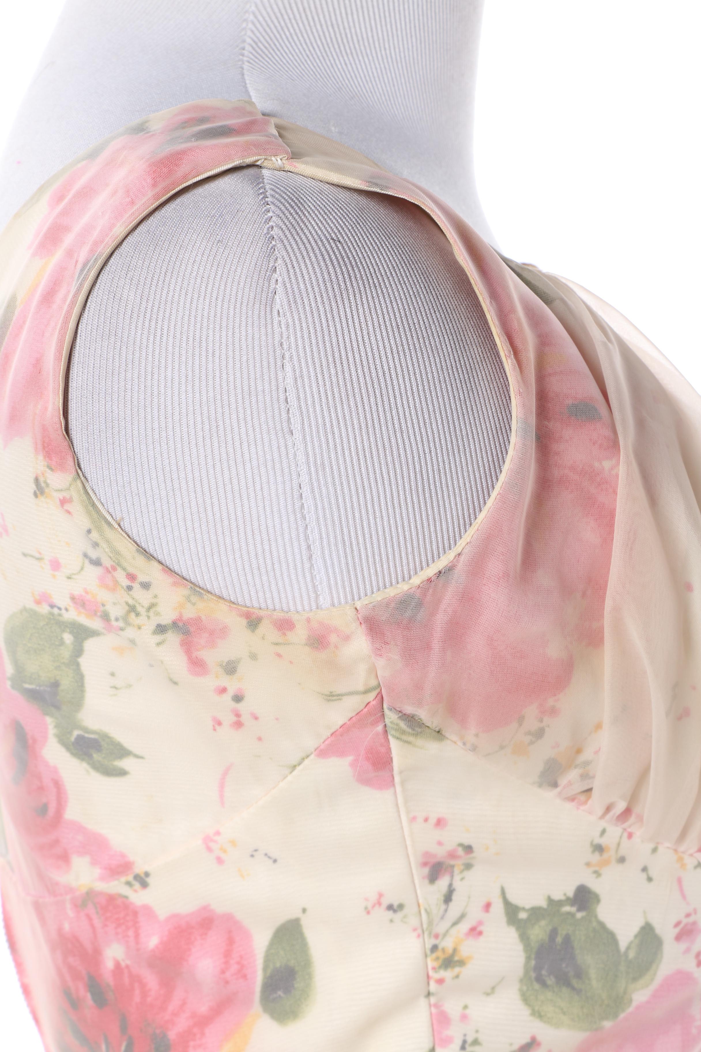 1950s Floral Jr. Theme and Eleanor Green Cocktail Dresses