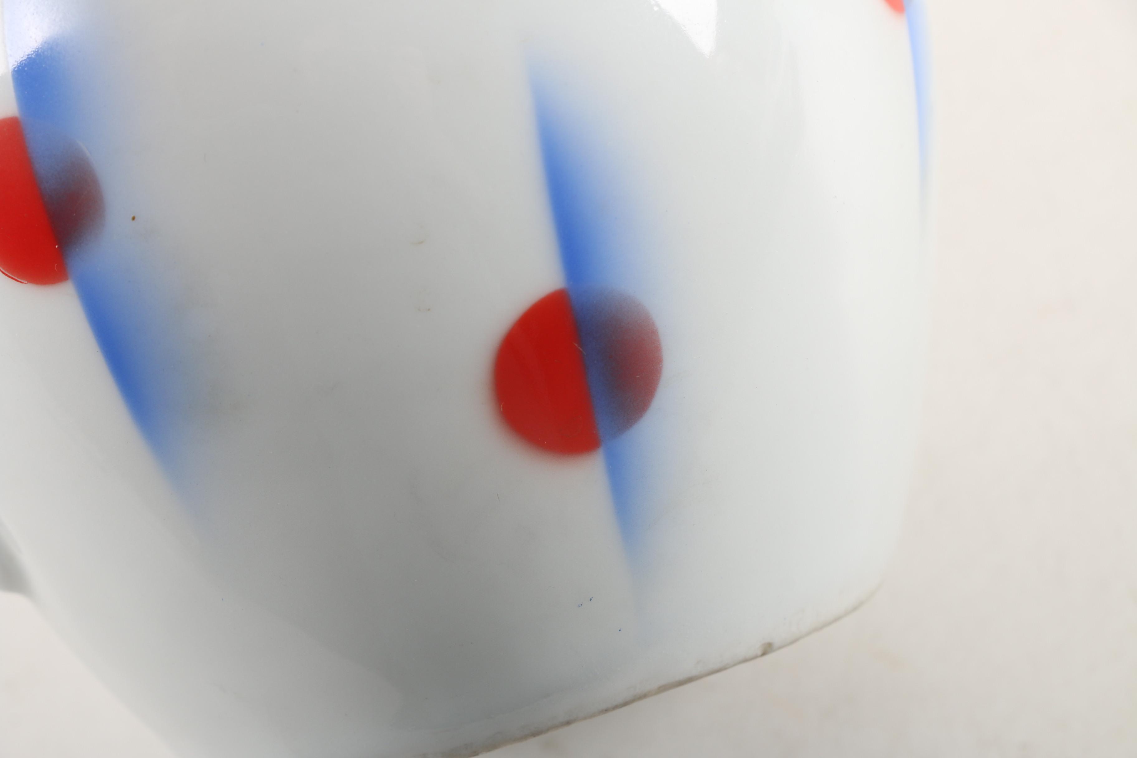 Vintage Czechoslovakian Porcelain Pitcher