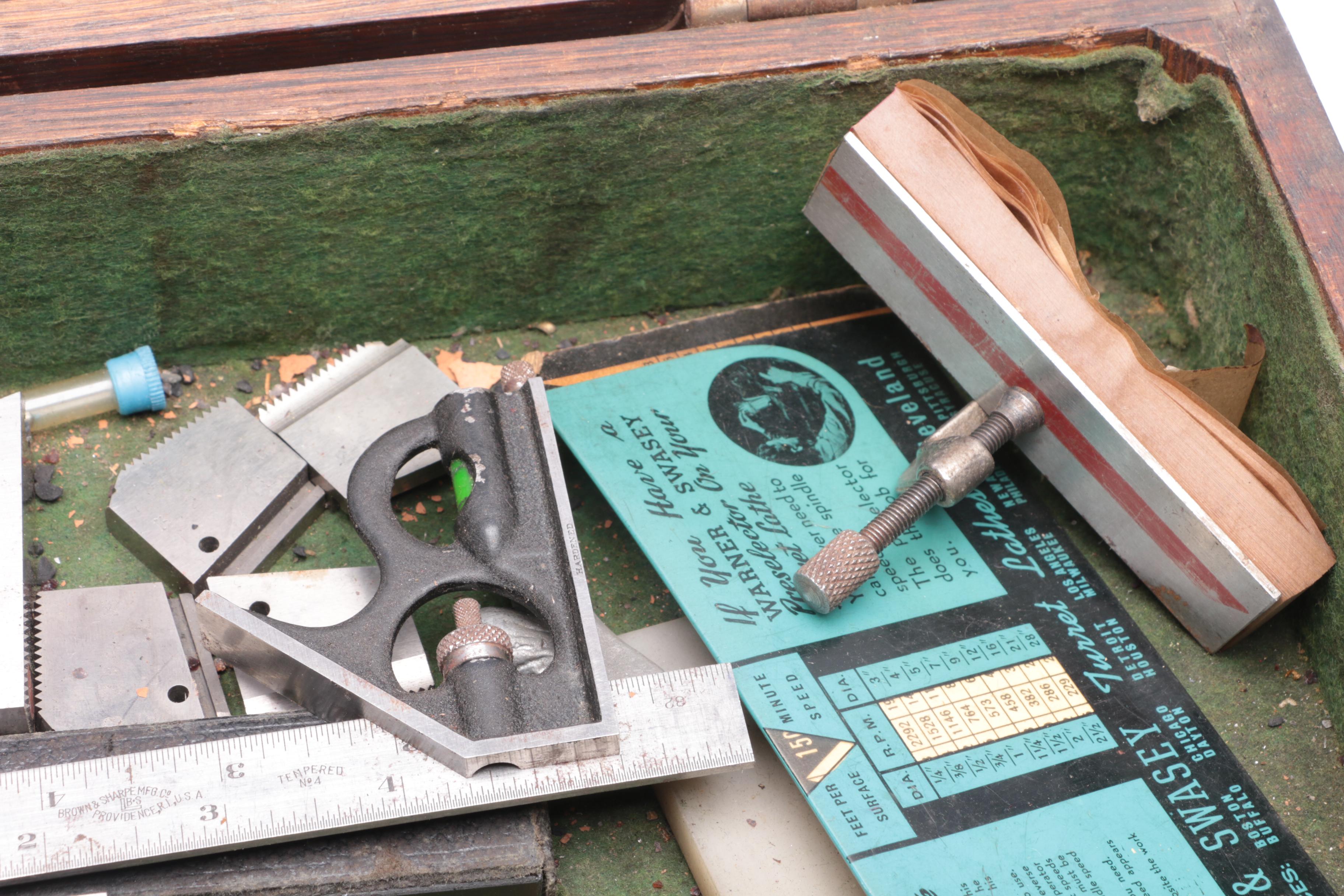 Antique Machinist's Chest