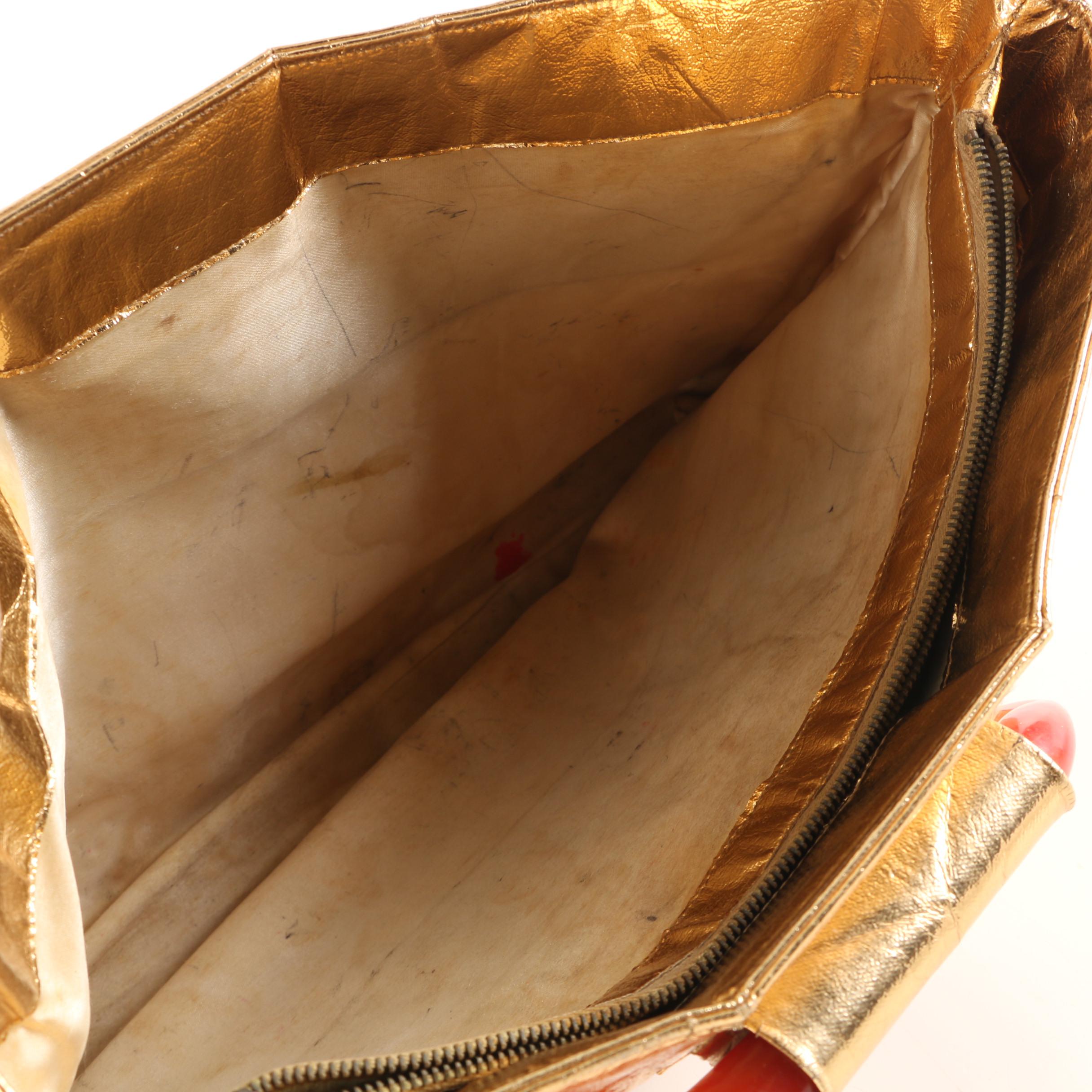 Vintage Gold Tone Handbags with Rodo, Mister Ernest and Anne Klein for Calderon