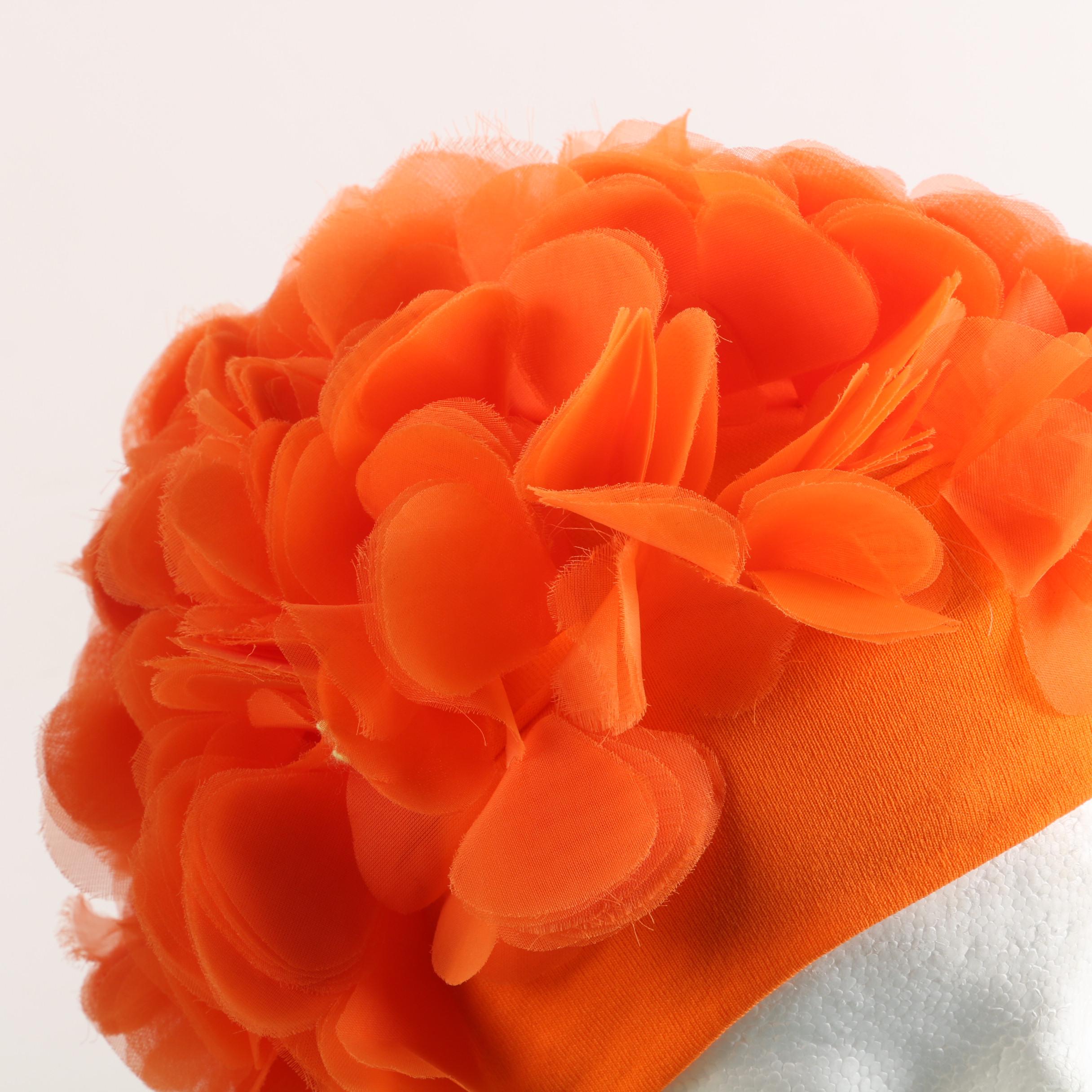 1950s Colorful and Floral Swim Caps and Bonnets