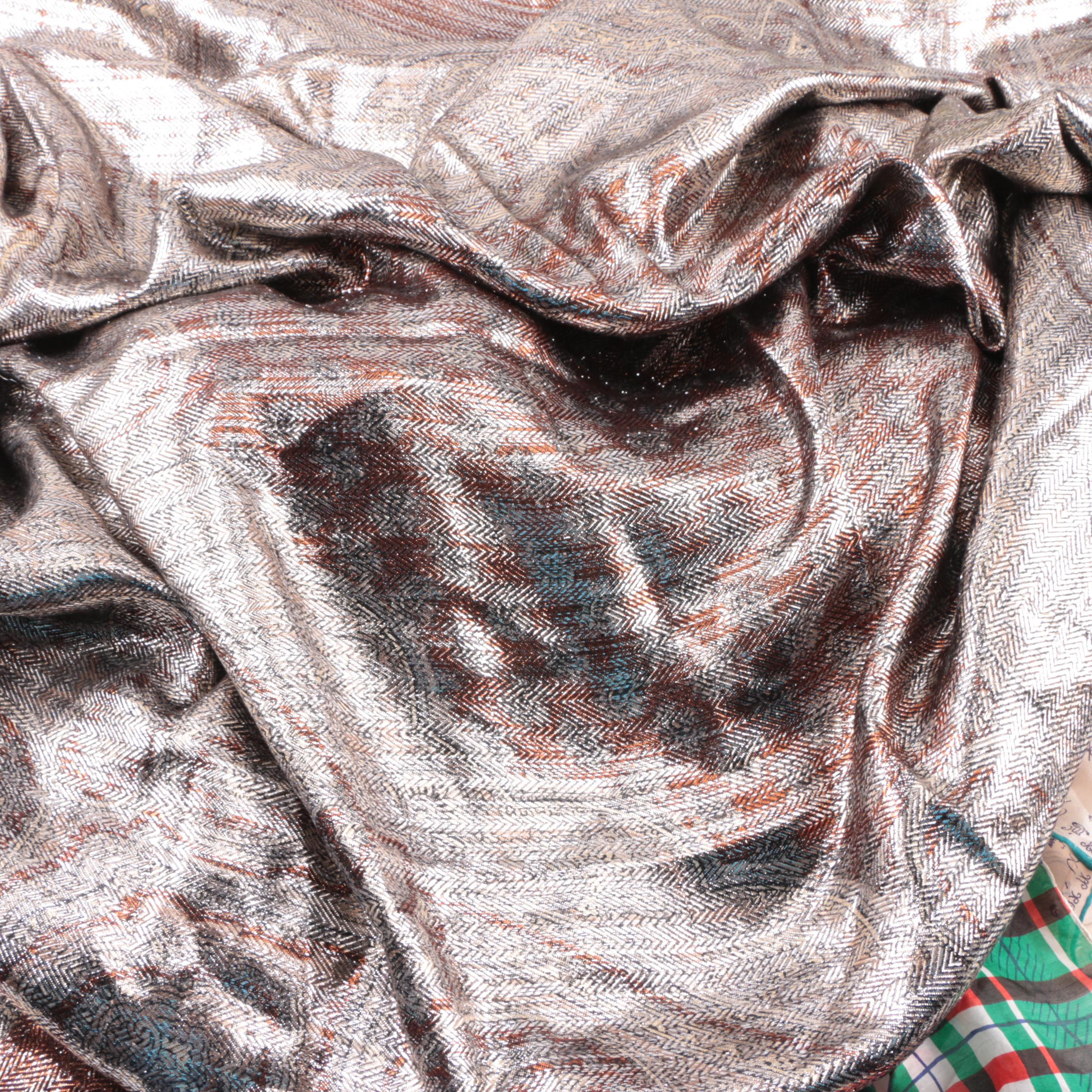 Vintage Fashion Scarves Including Ralph Lauren, J.Crew and Echo