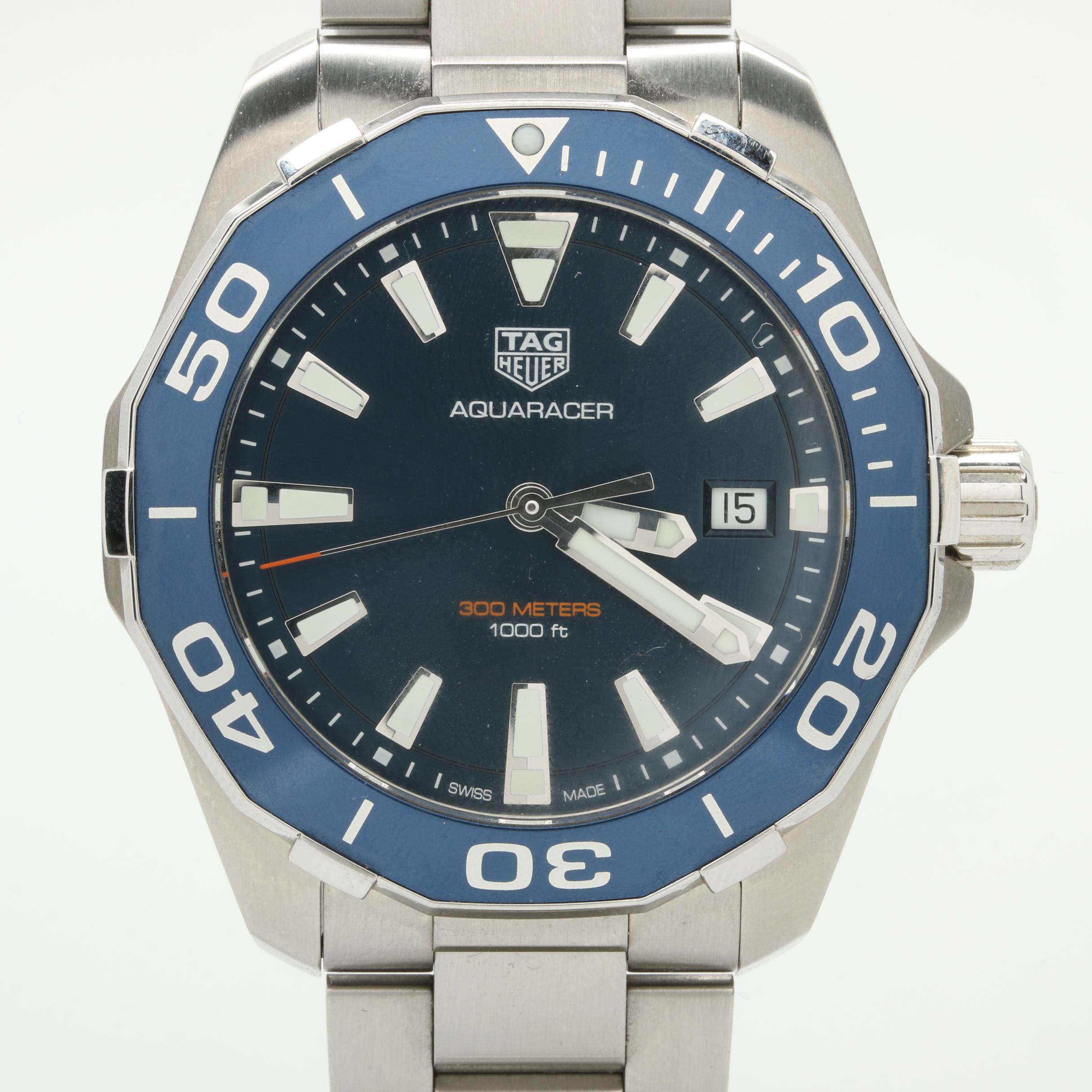 TAG Heuer Stainless Steel Aquaracer Watch