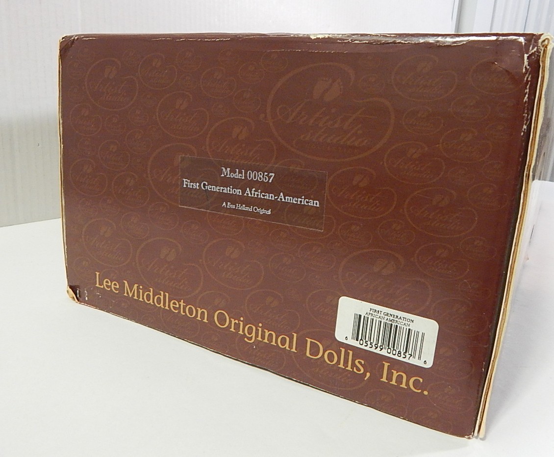 Lee Middleton First Generation African American Doll with Box