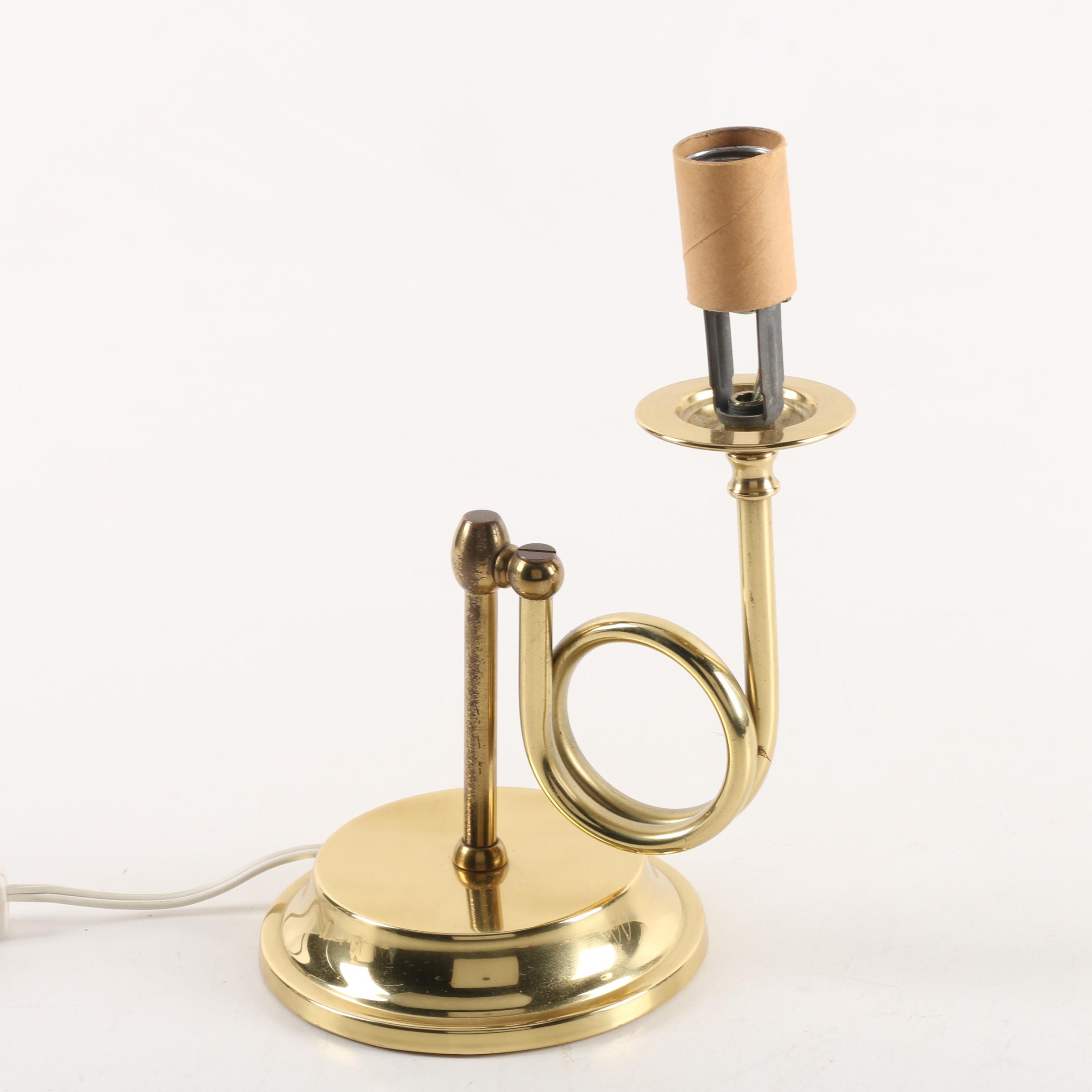 Vintage Brass Table Lamp