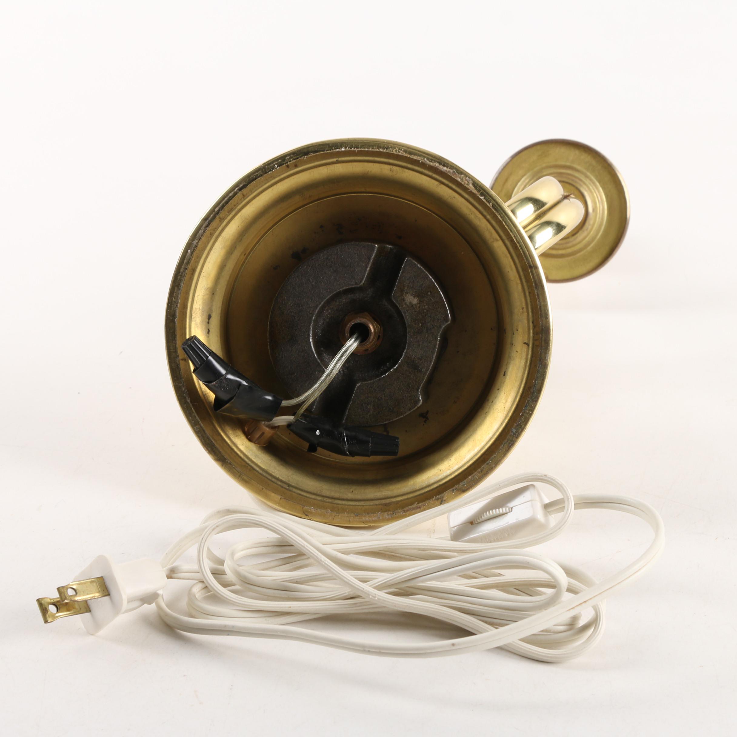 Vintage Brass Table Lamp