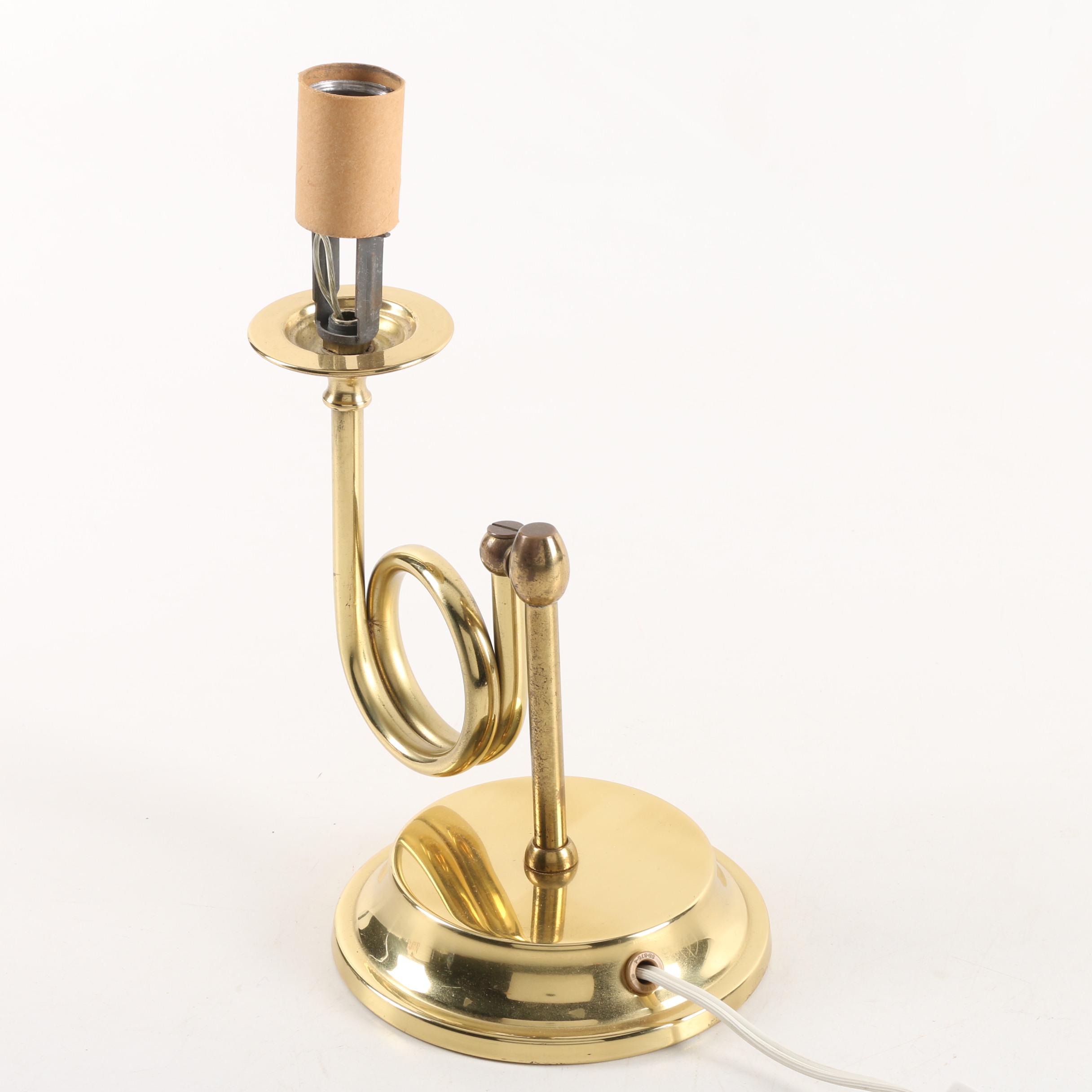 Vintage Brass Table Lamp