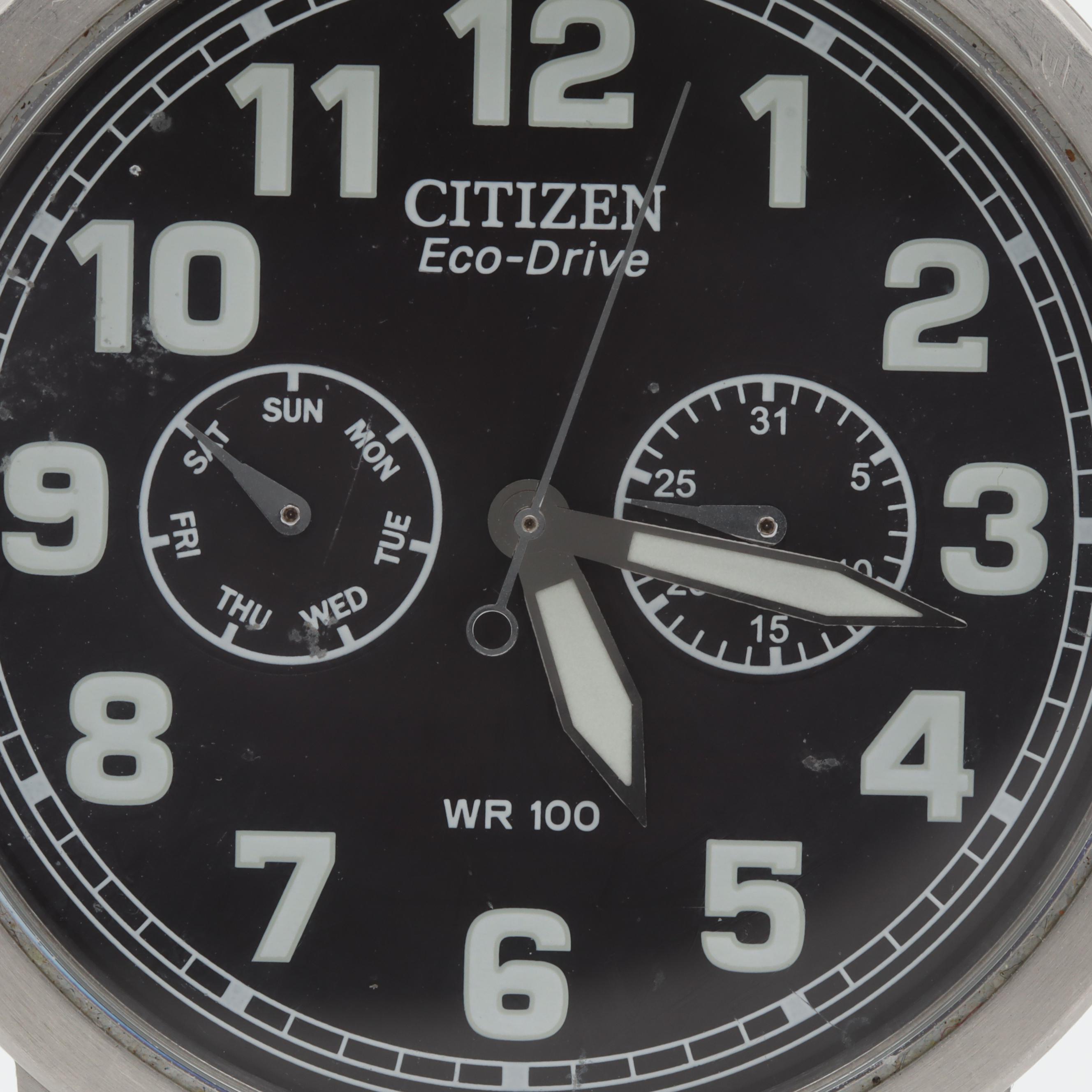 Citizen Eco-Drive Watch Case and Works