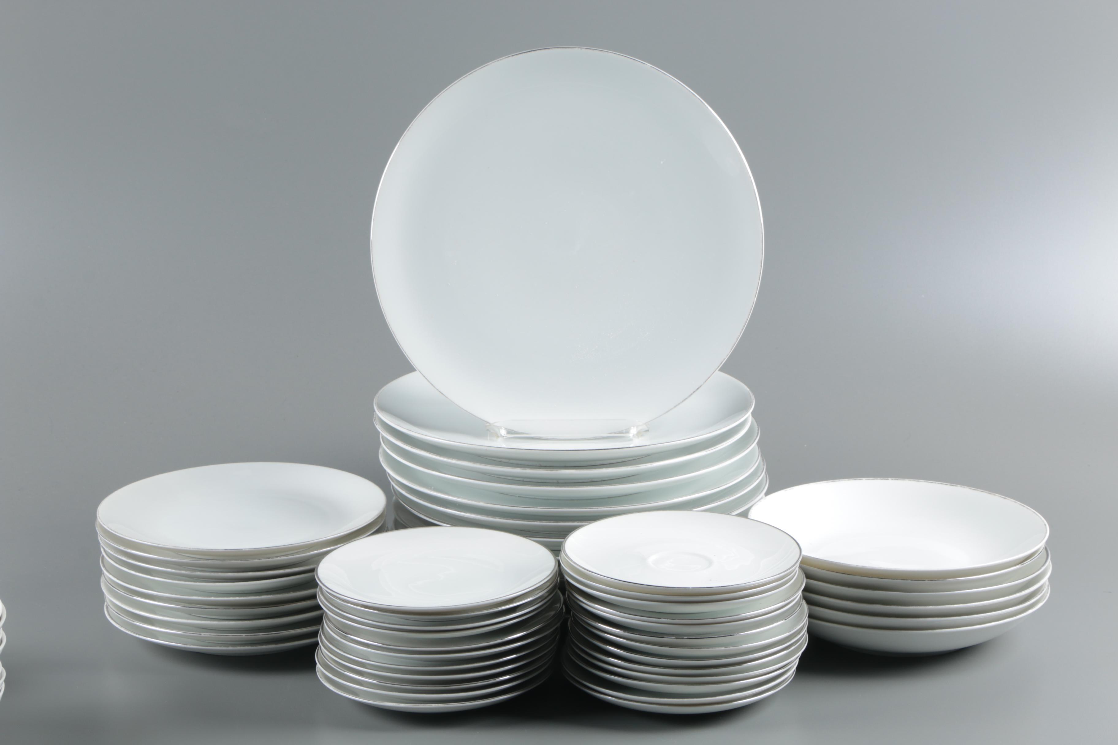 Vintage Johann Haviland "Wedding Ring" Porcelain Dinnerware