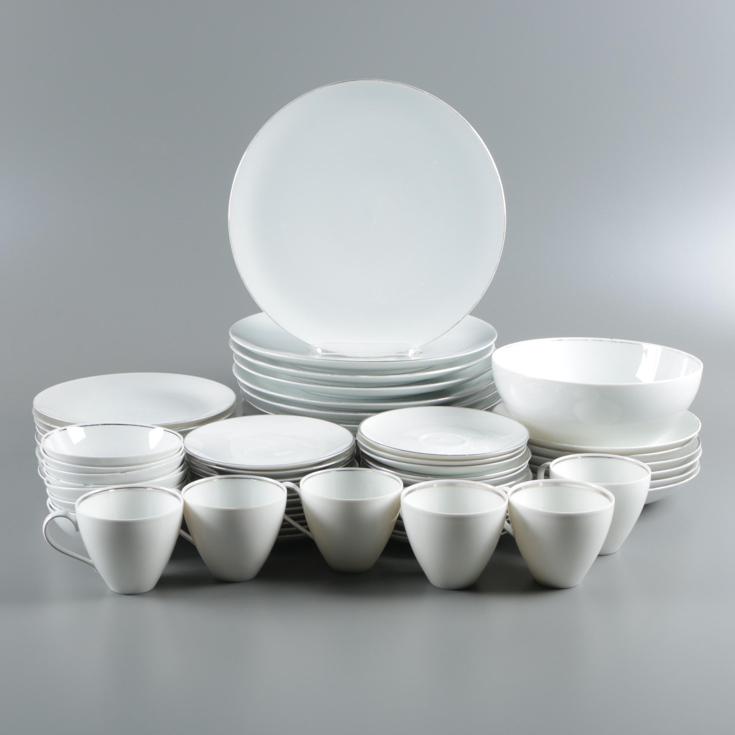 Vintage Johann Haviland "Wedding Ring" Porcelain Dinnerware