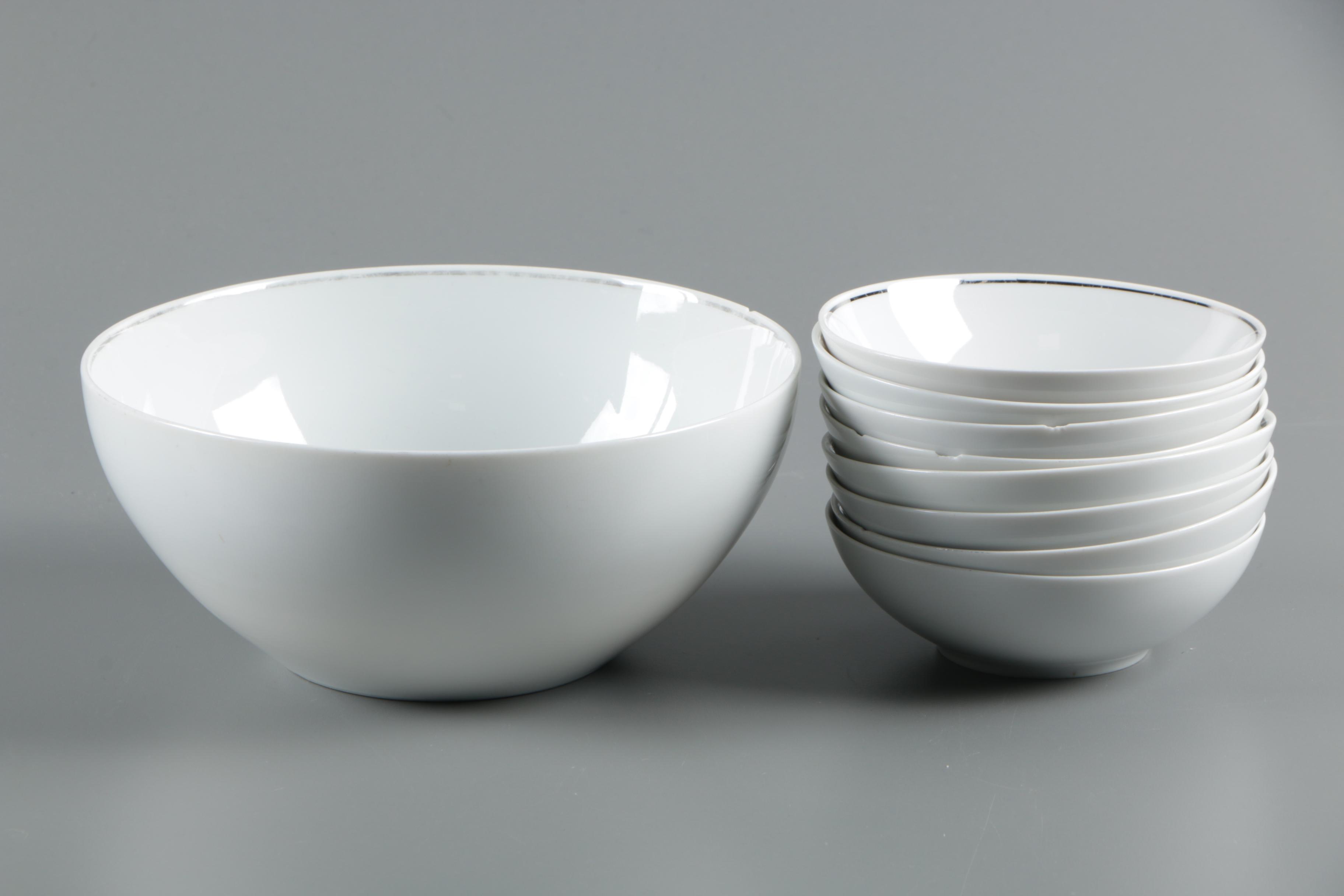 Vintage Johann Haviland "Wedding Ring" Porcelain Dinnerware