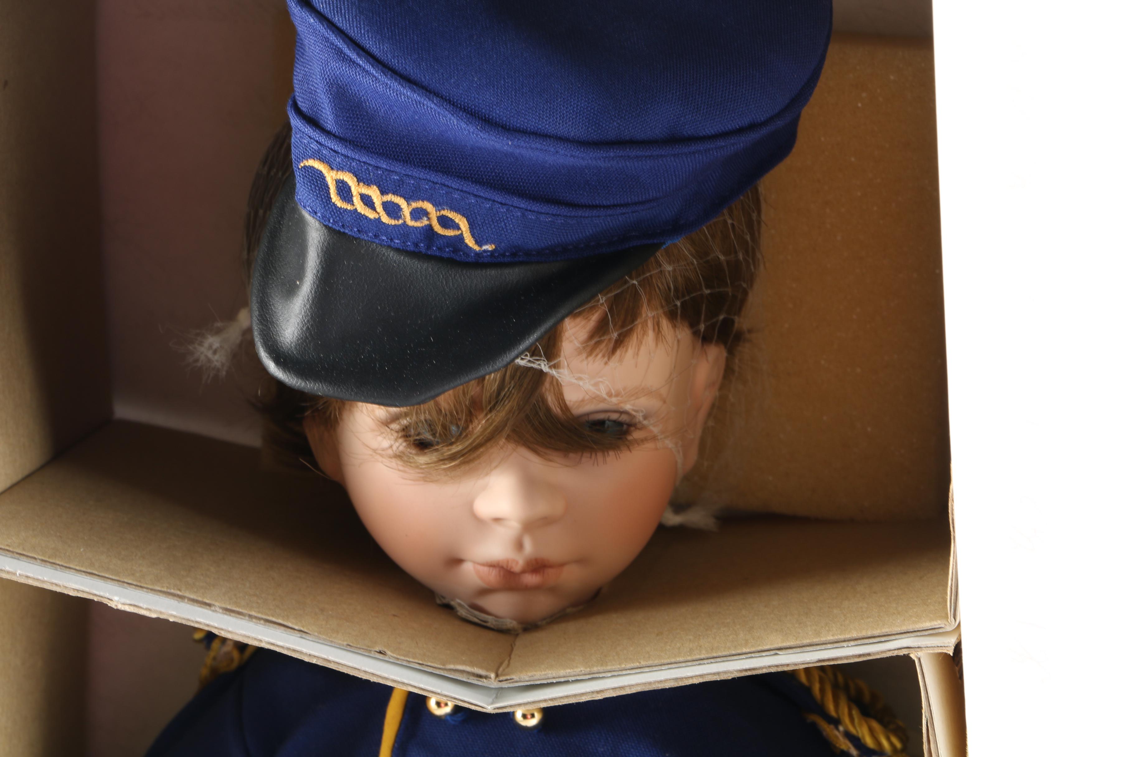 World Gallery "Helen Taft" and "Tad Lincoln" Porcelain Dolls