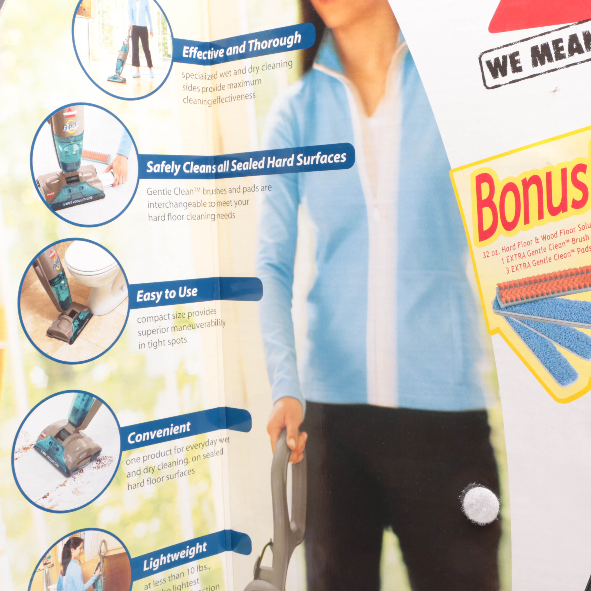 Bissell Flip-It Hard Floor Cleaner