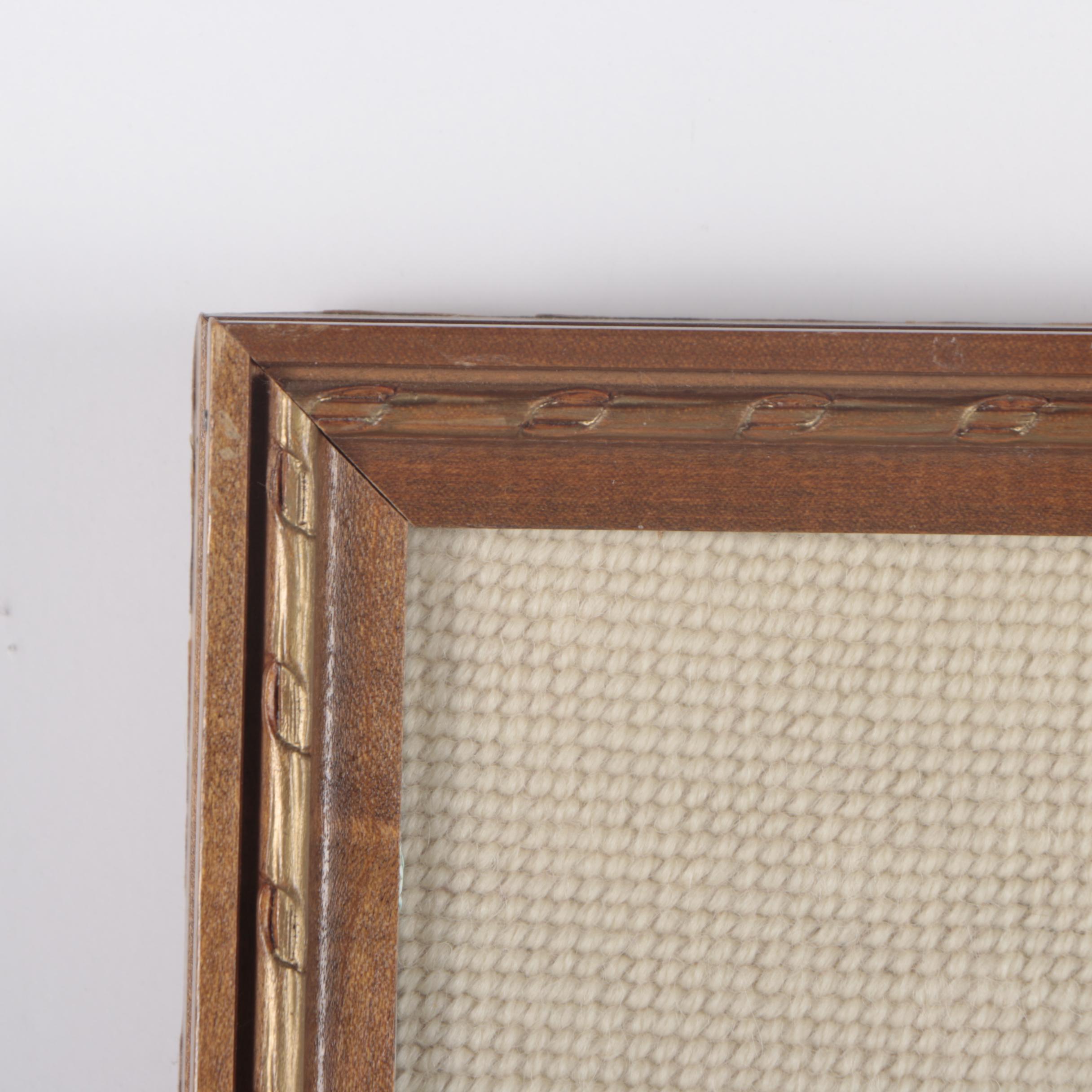 Needlepoint Including "The Pink Boy" After Thomas Gainsborough