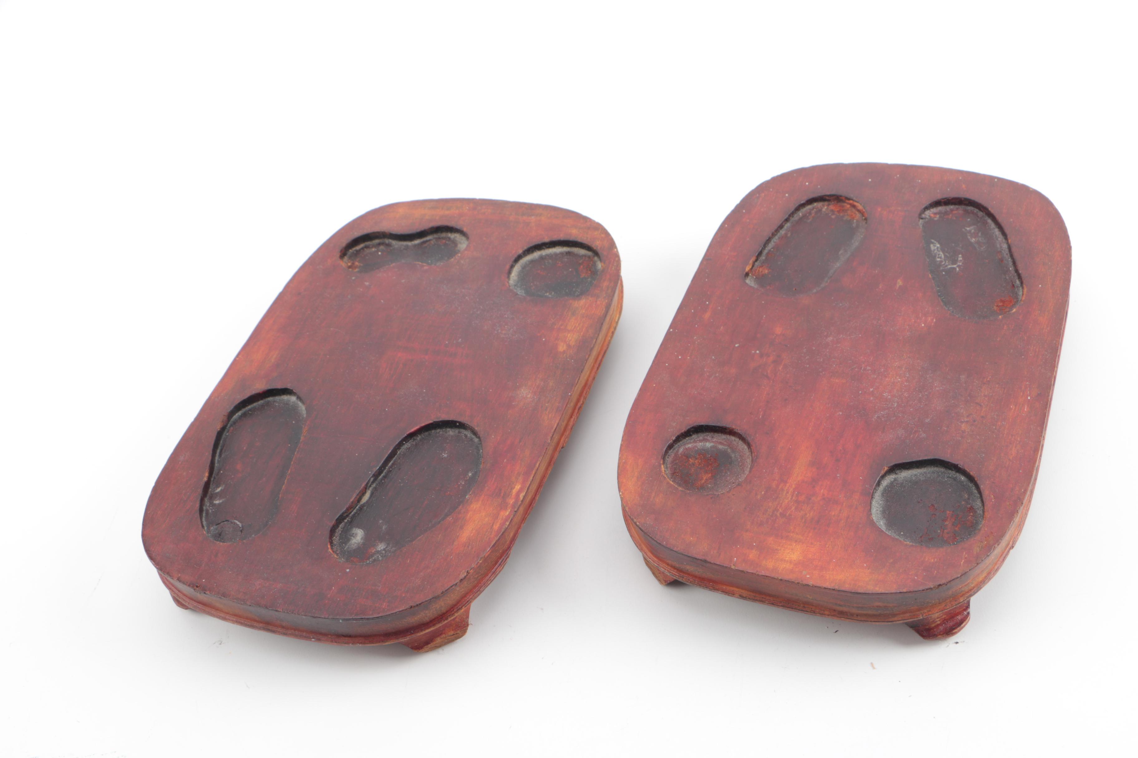 Vintage Wooden Sailboat and East Asian Inspired Decor