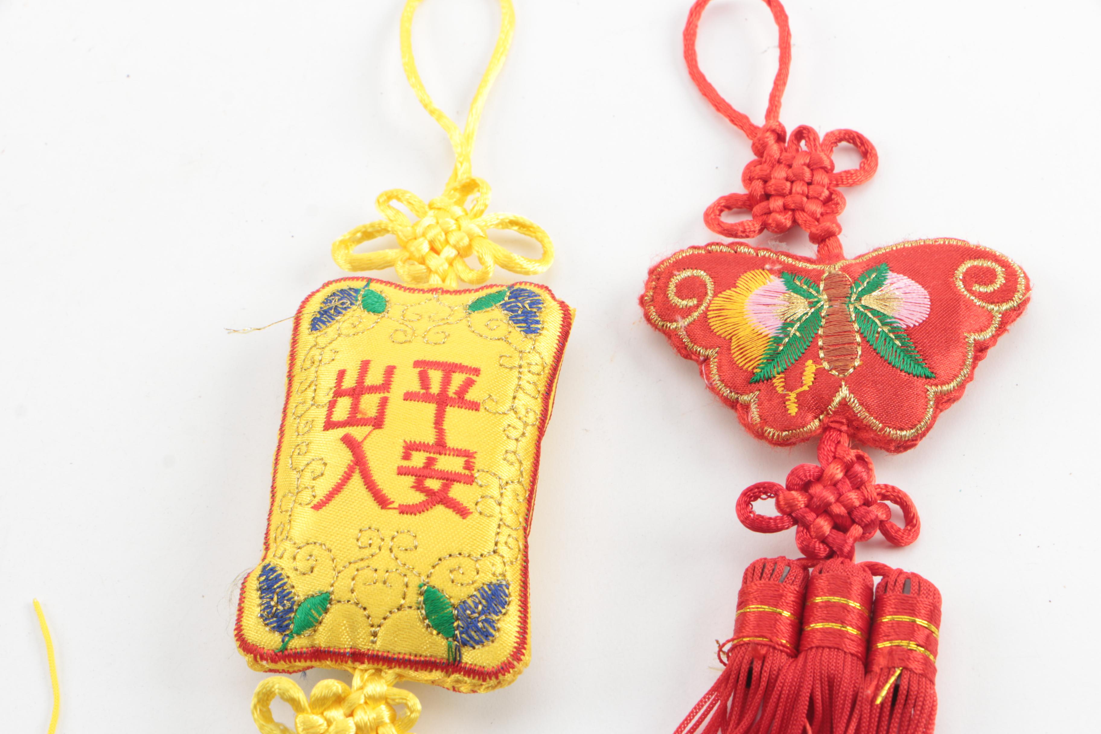 Vintage Wooden Sailboat and East Asian Inspired Decor