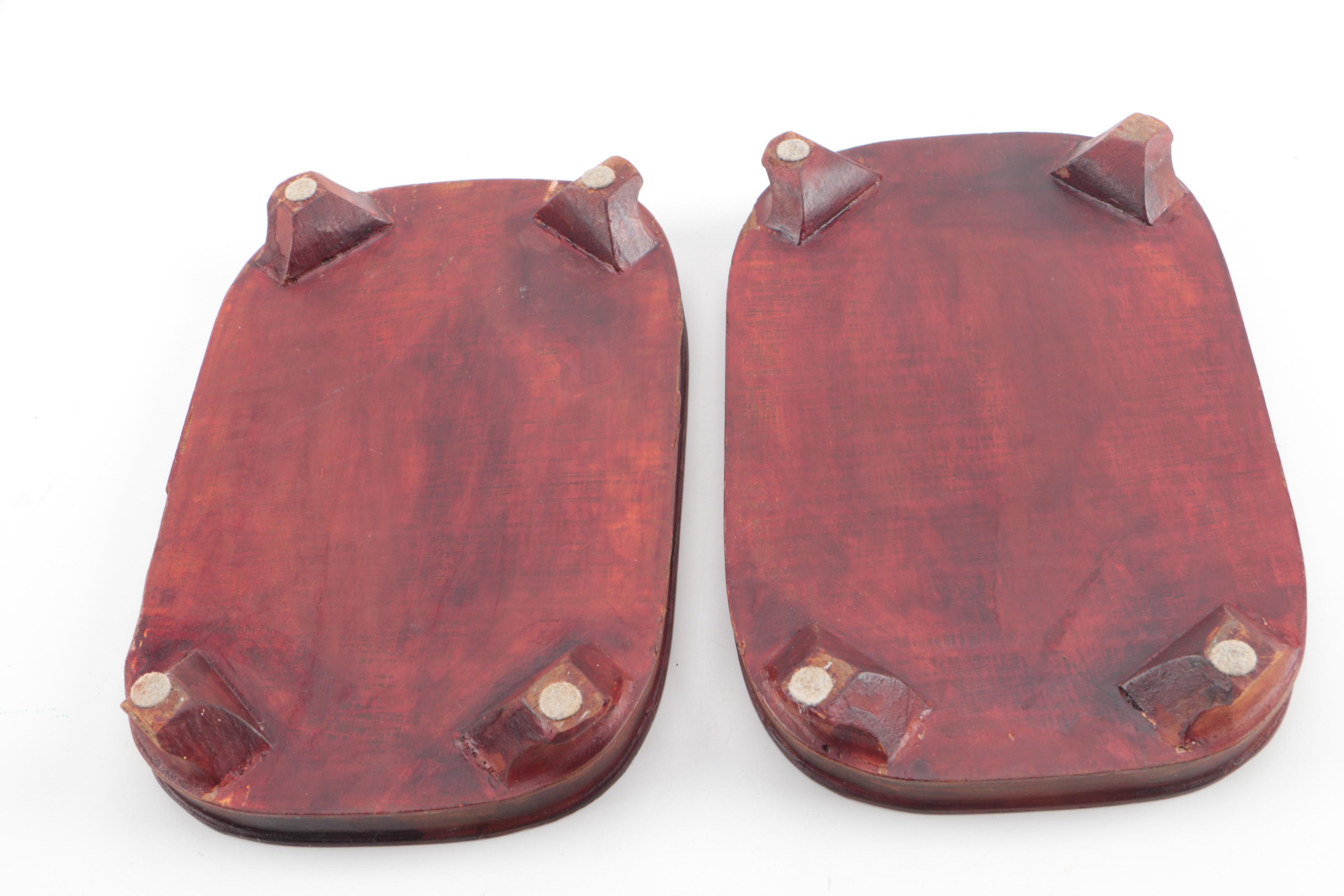 Vintage Wooden Sailboat and East Asian Inspired Decor