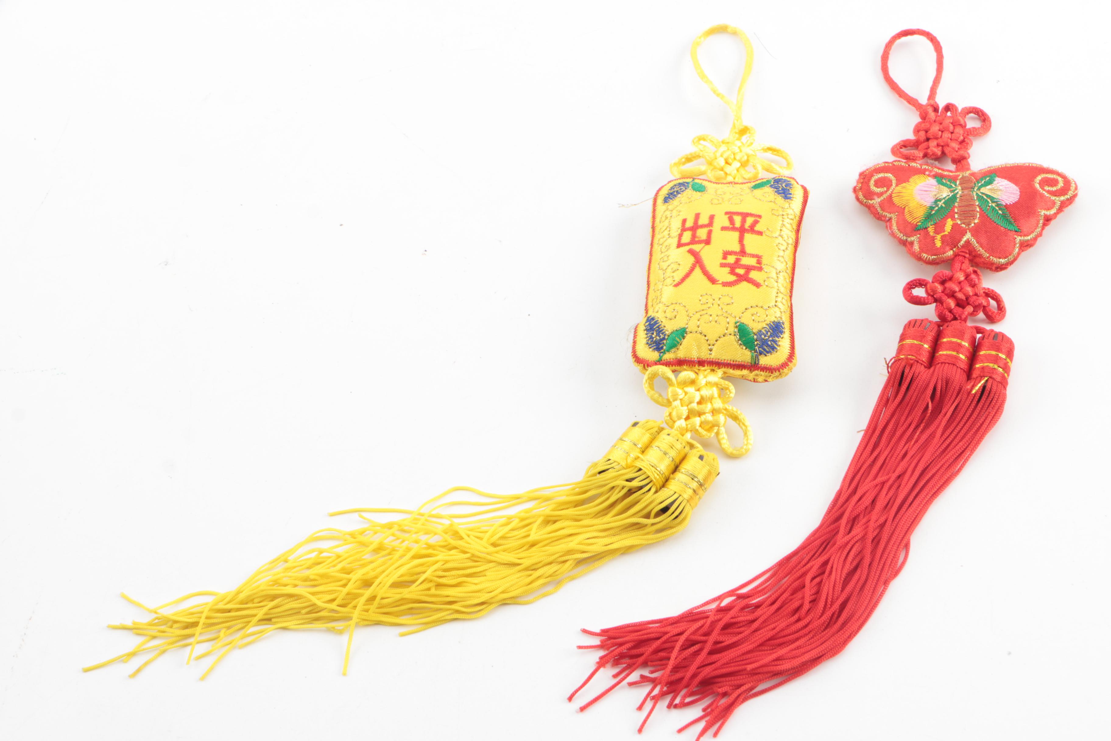 Vintage Wooden Sailboat and East Asian Inspired Decor