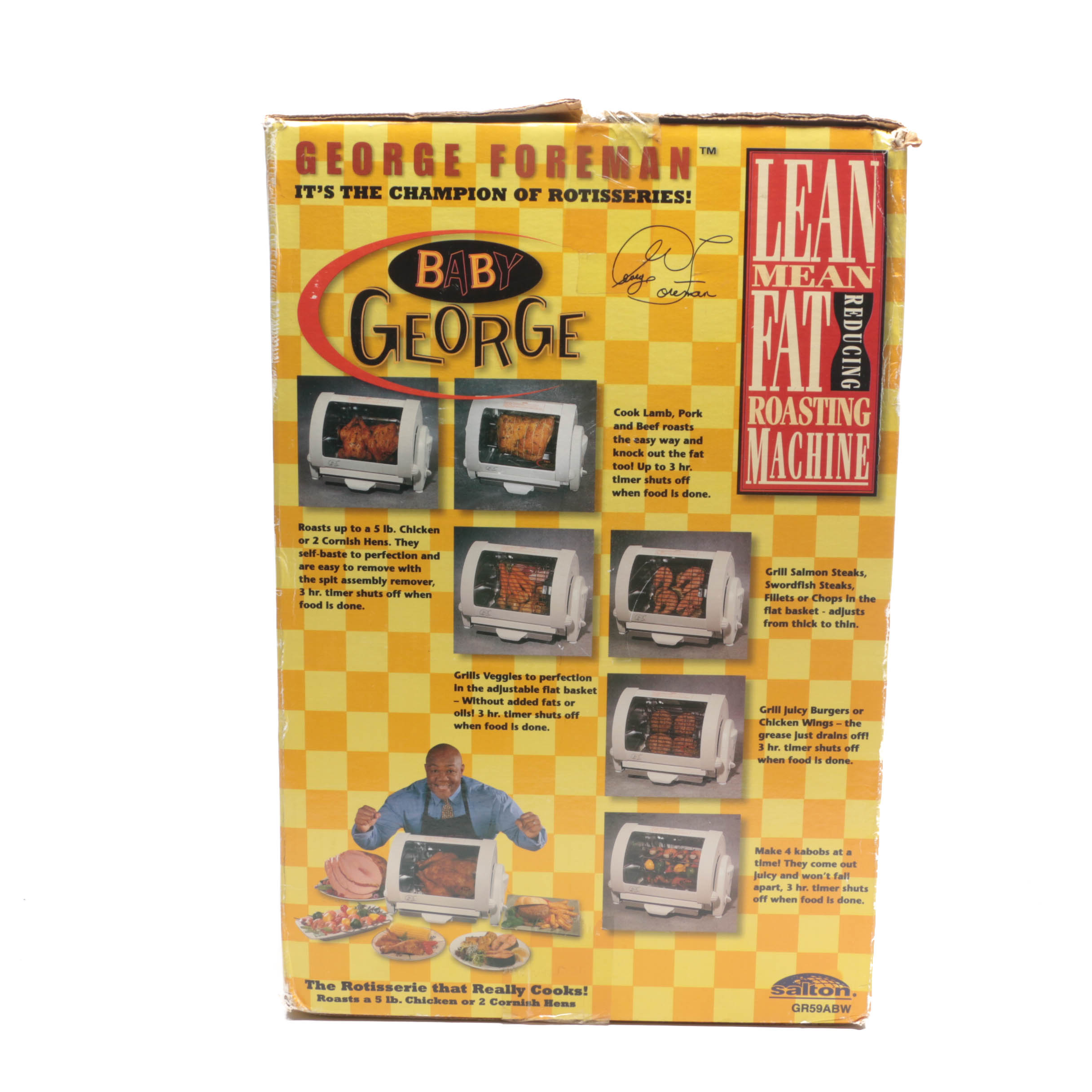 George Foreman "Baby George" Roasting Machine