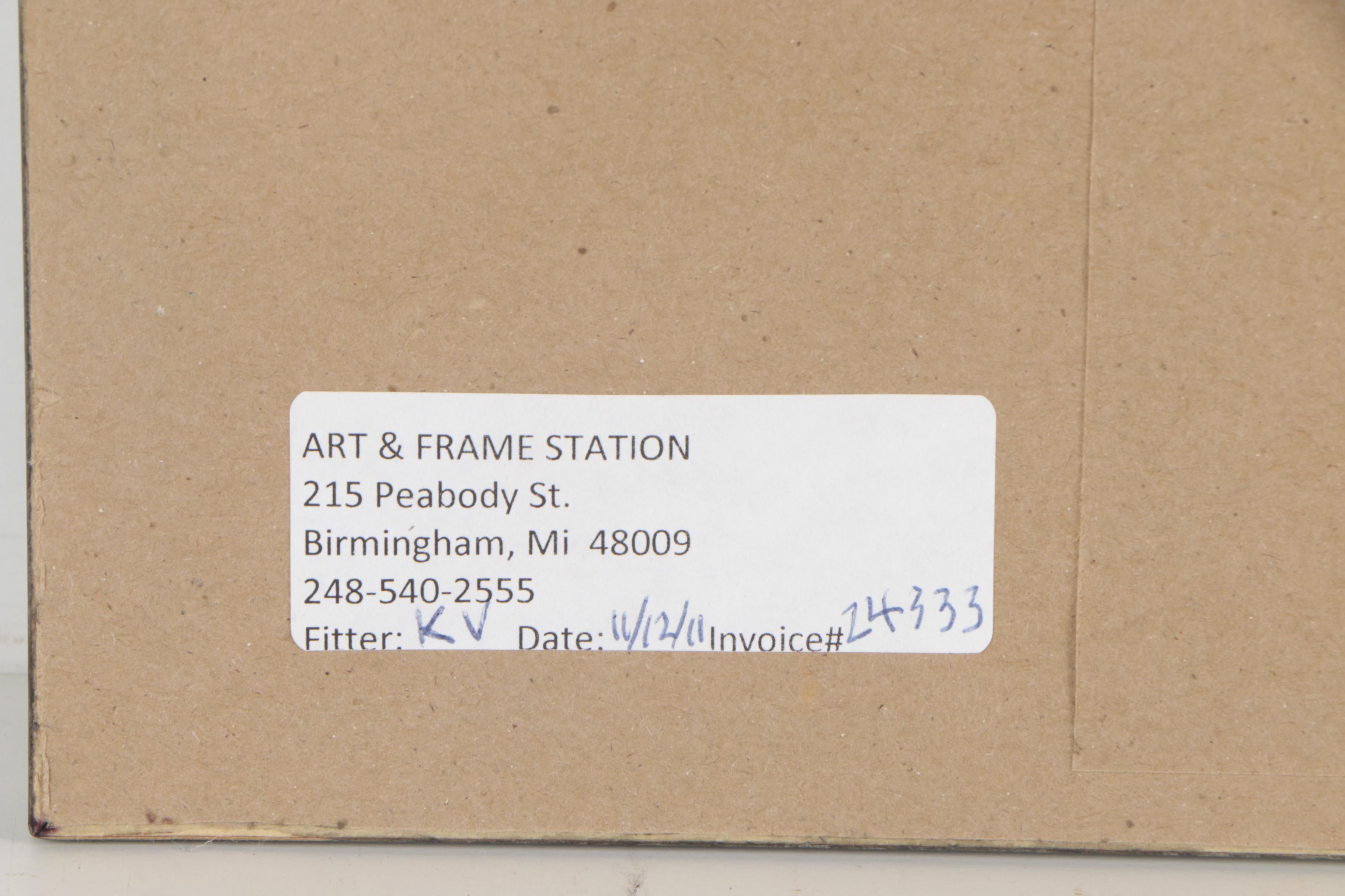 Robert Hinshelwood Engraving After A.C. Warren "The City of Detroit"