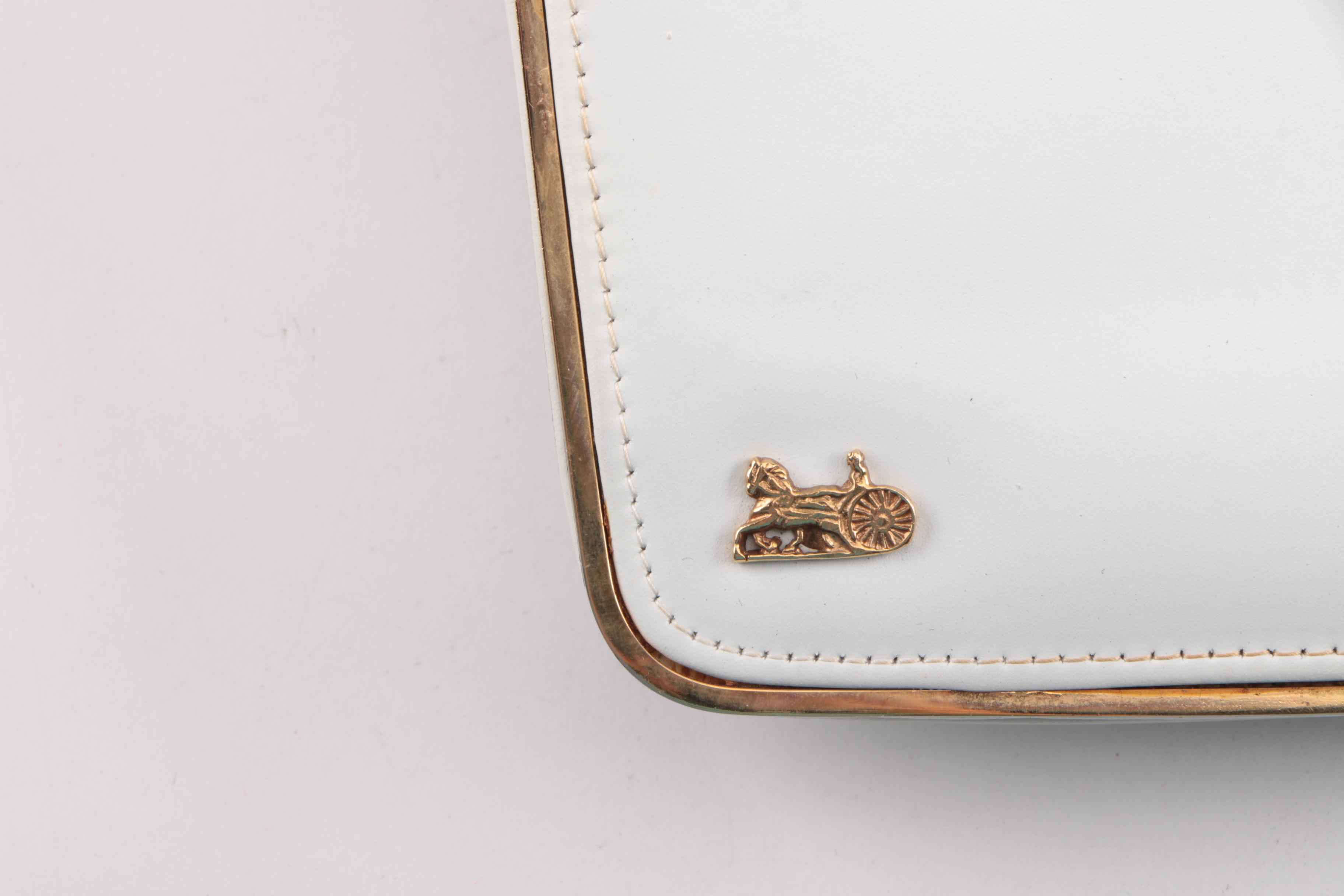 1980s Leather, Suede and Woven Clutches Including Safari