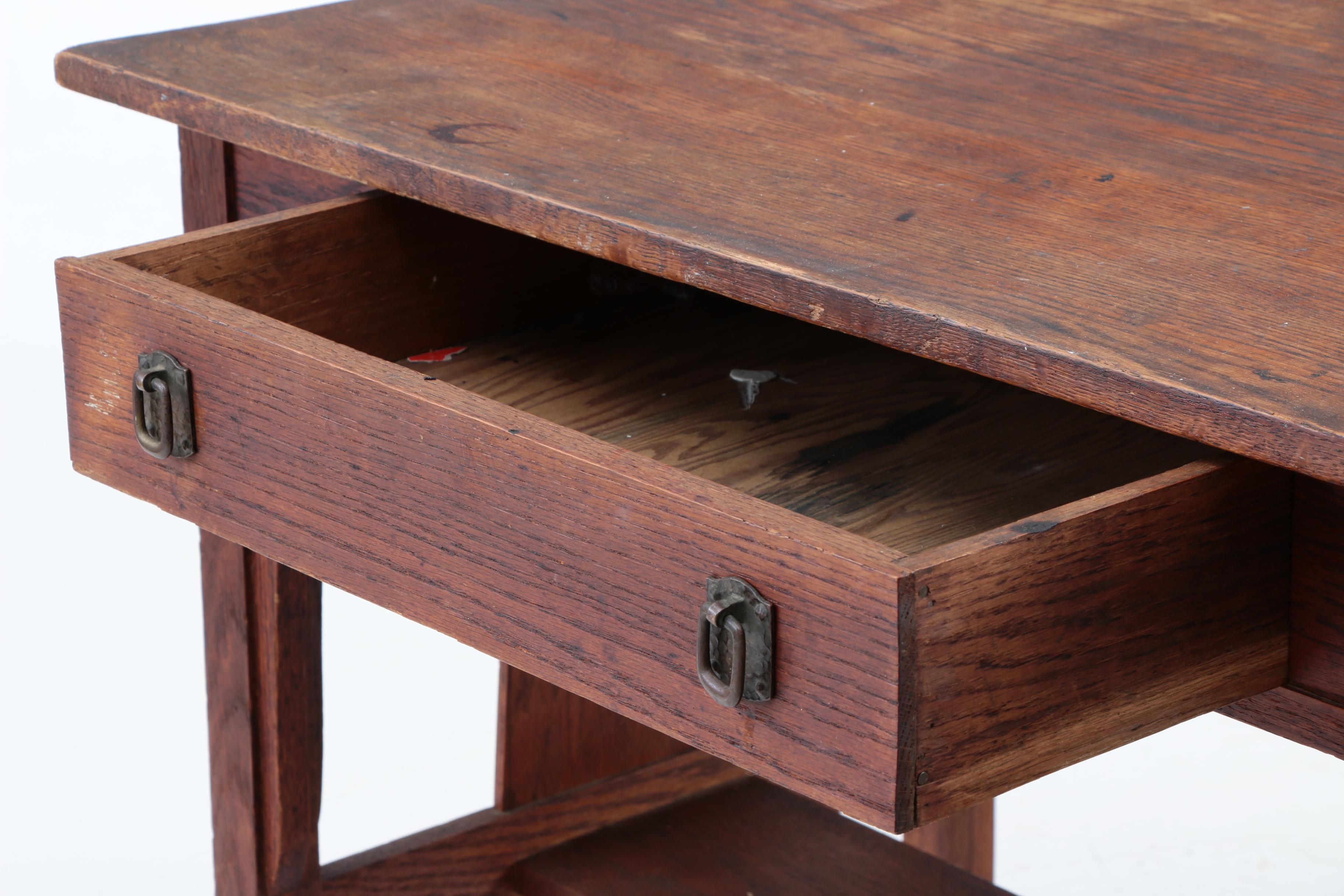 Vintage Arts and Crafts Table