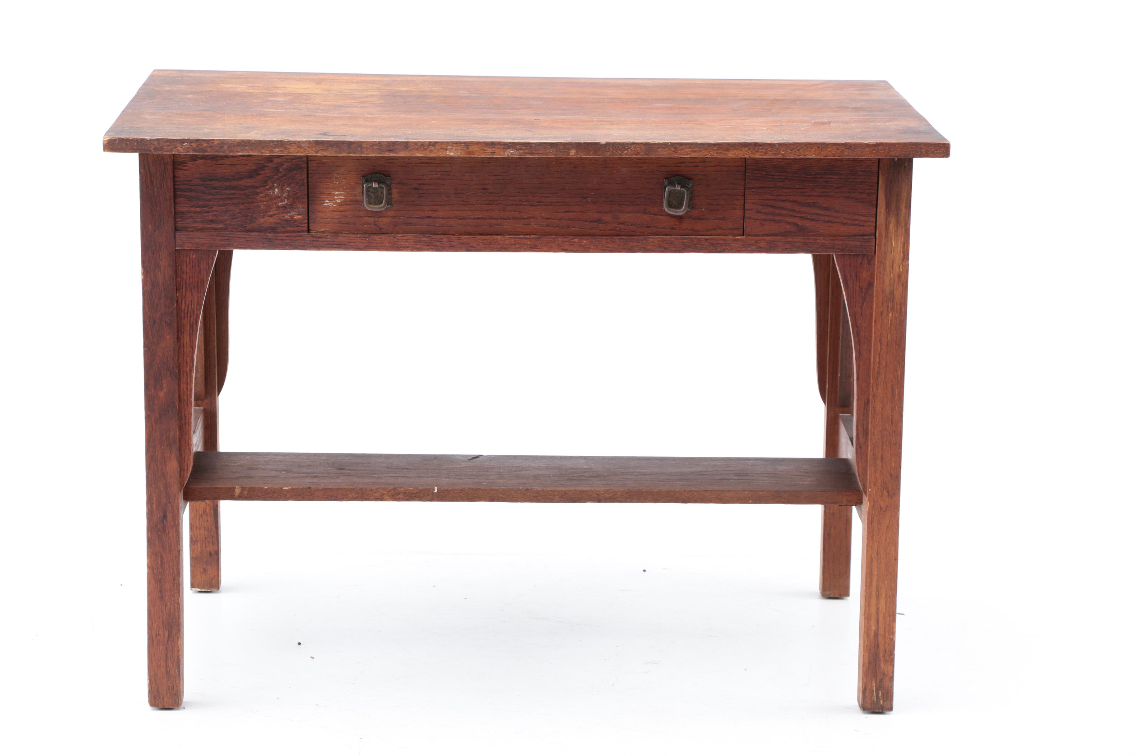 Vintage Arts and Crafts Table