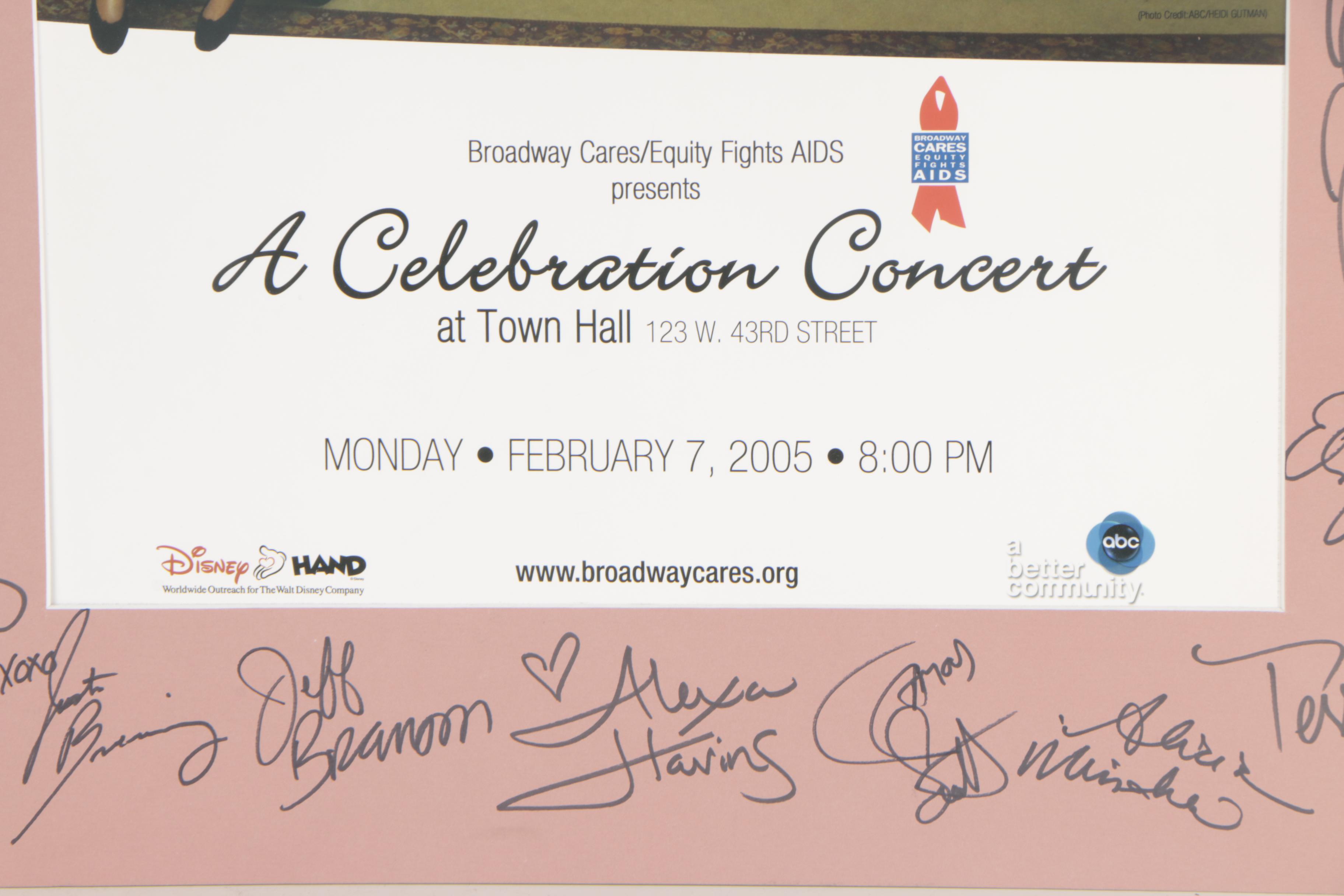 "All My Children" 25th and 35th Anniversary Autographed Memorabilia