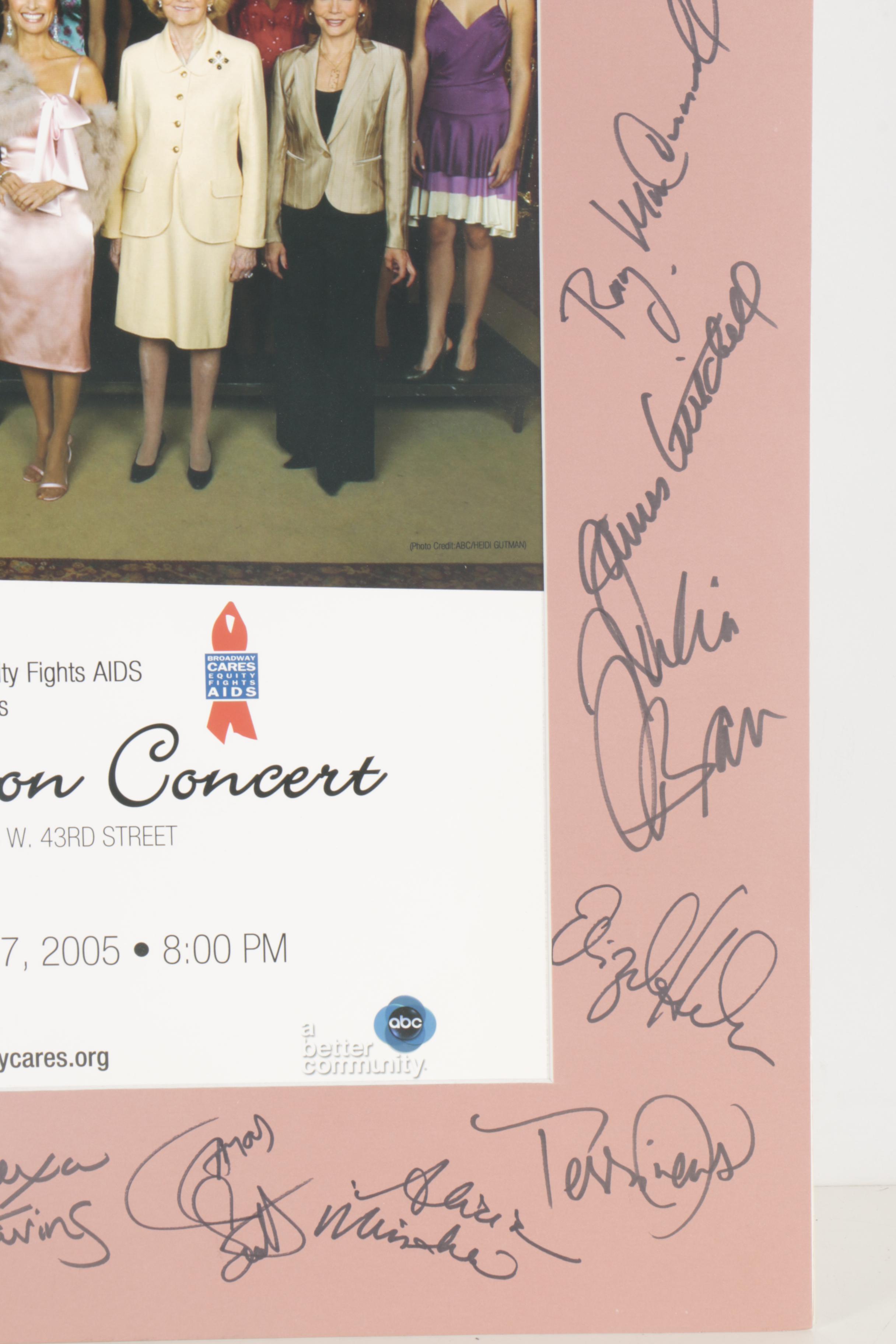 "All My Children" 25th and 35th Anniversary Autographed Memorabilia