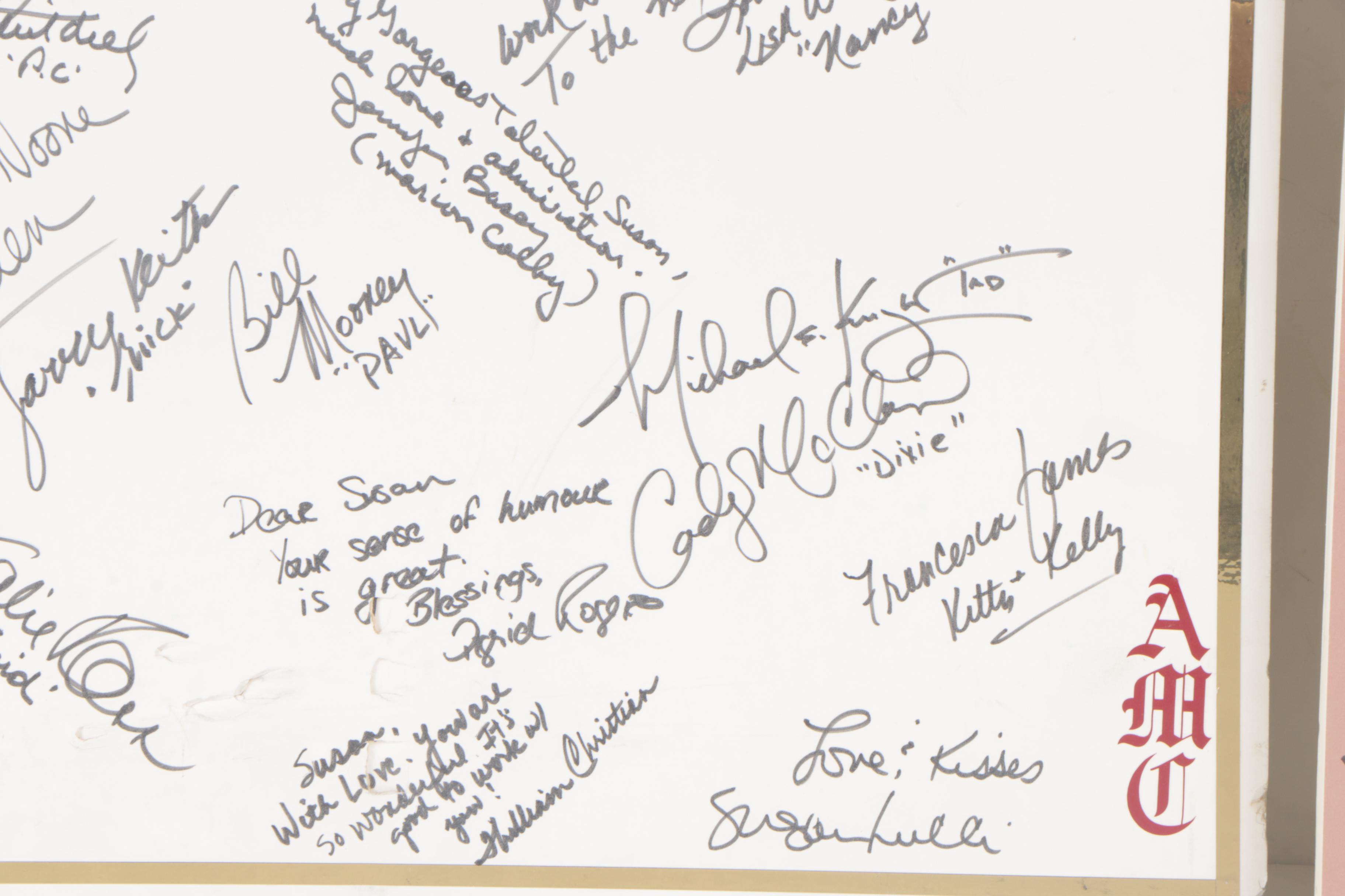 "All My Children" 25th and 35th Anniversary Autographed Memorabilia