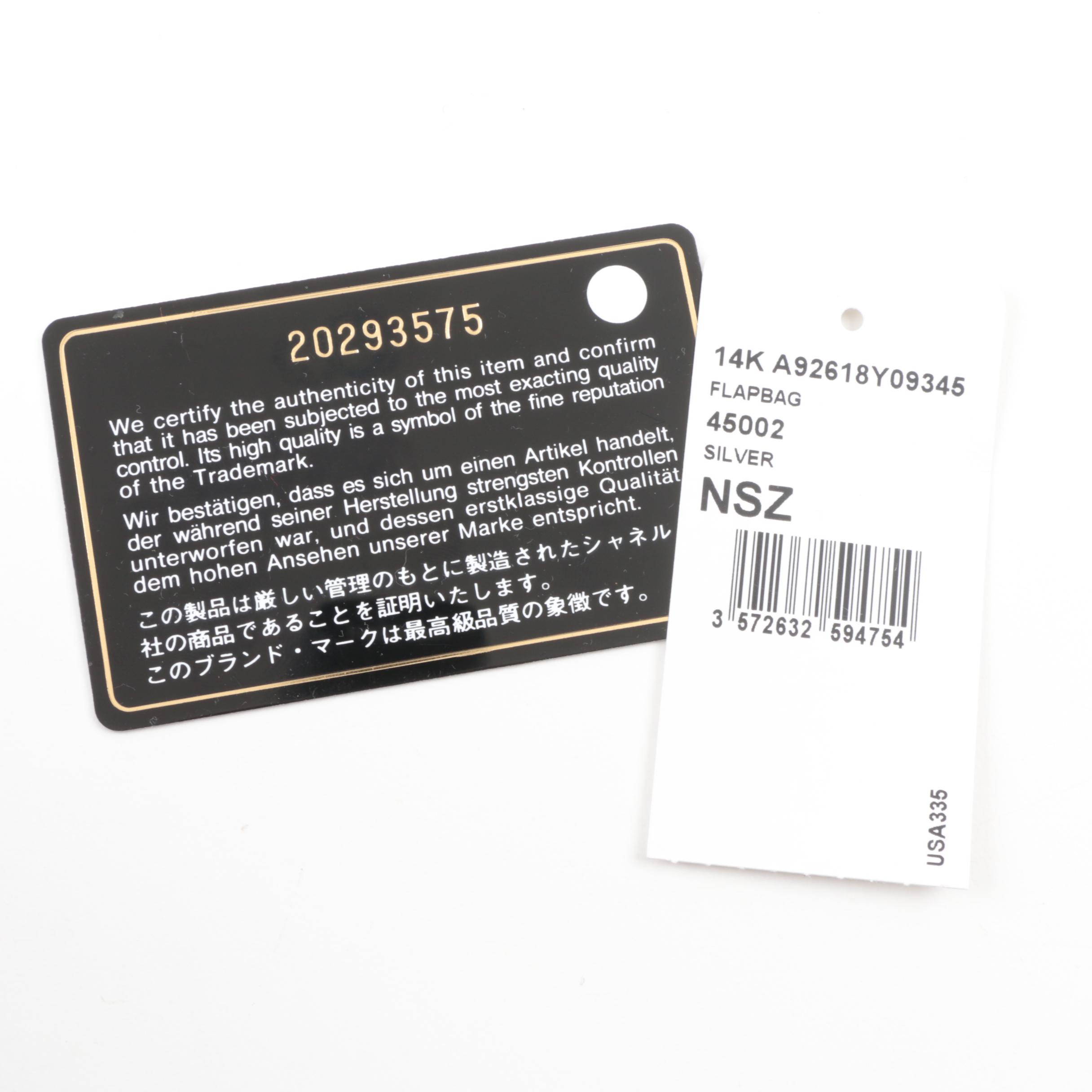 2014 Chanel Silver Metallic Calfskin Crossbody Boy Bag with Ruthenium Hardware