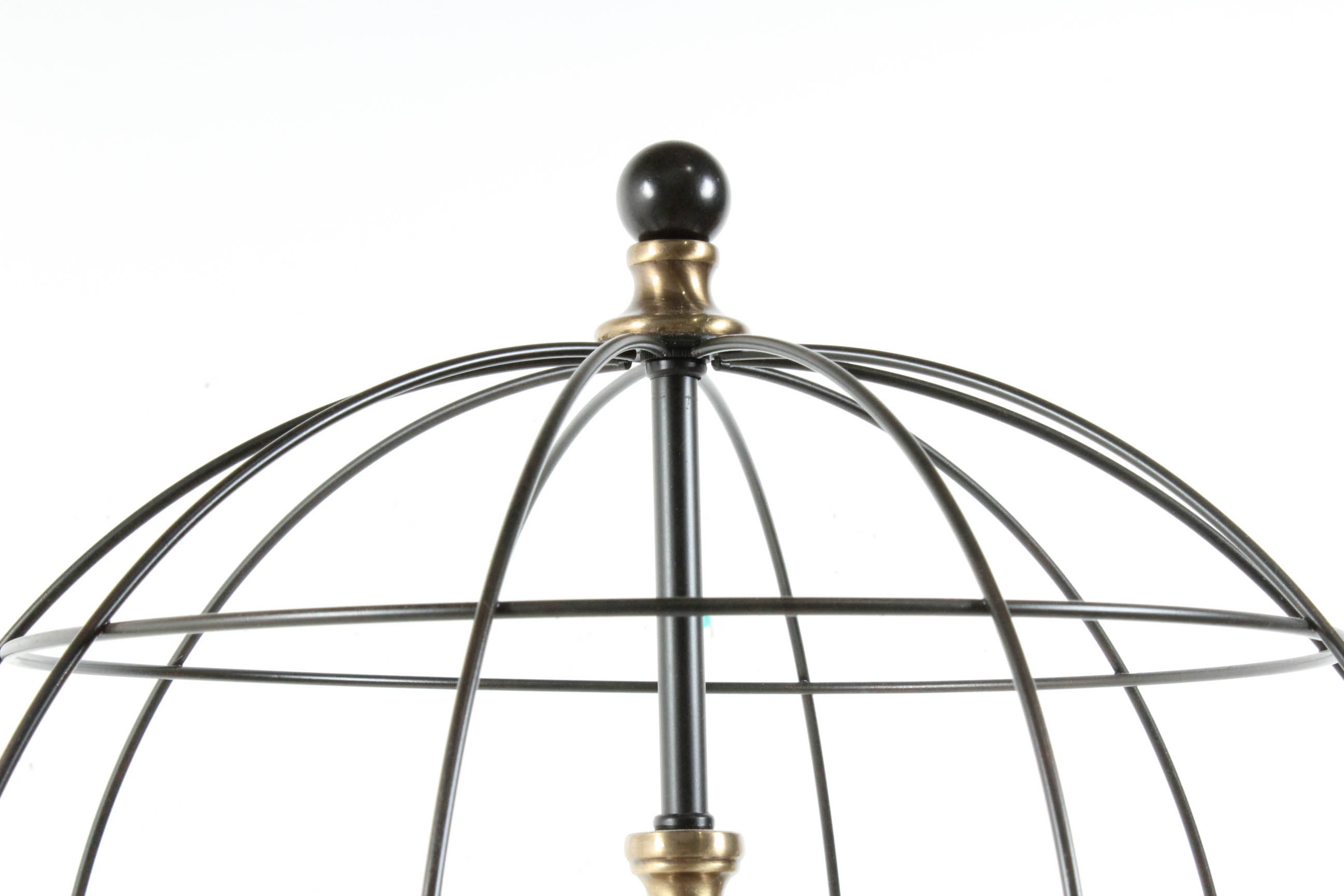 Contemporary Caged Edison Bulb Floor Lamp