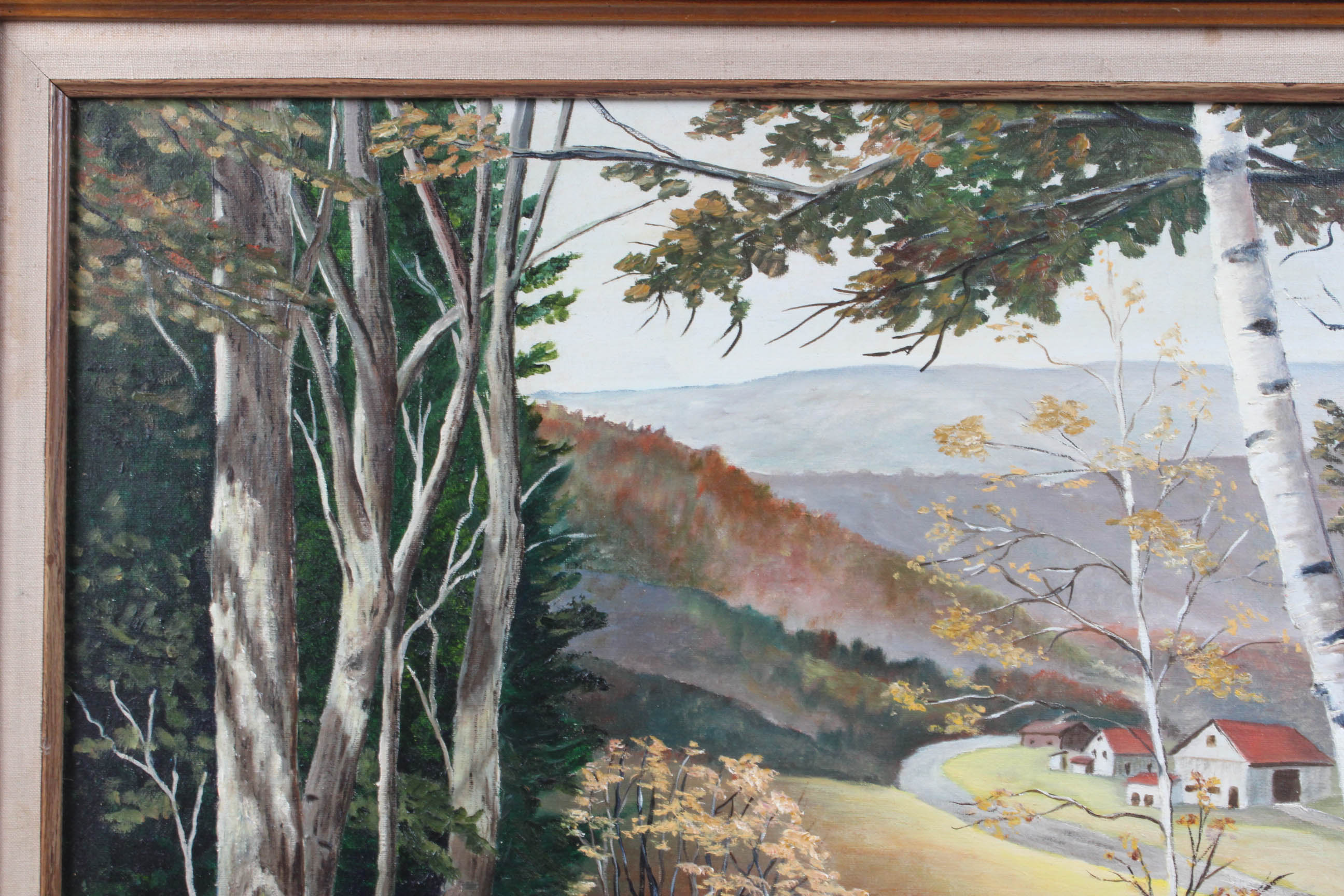 D. Nulty Acrylic Rural Landscape