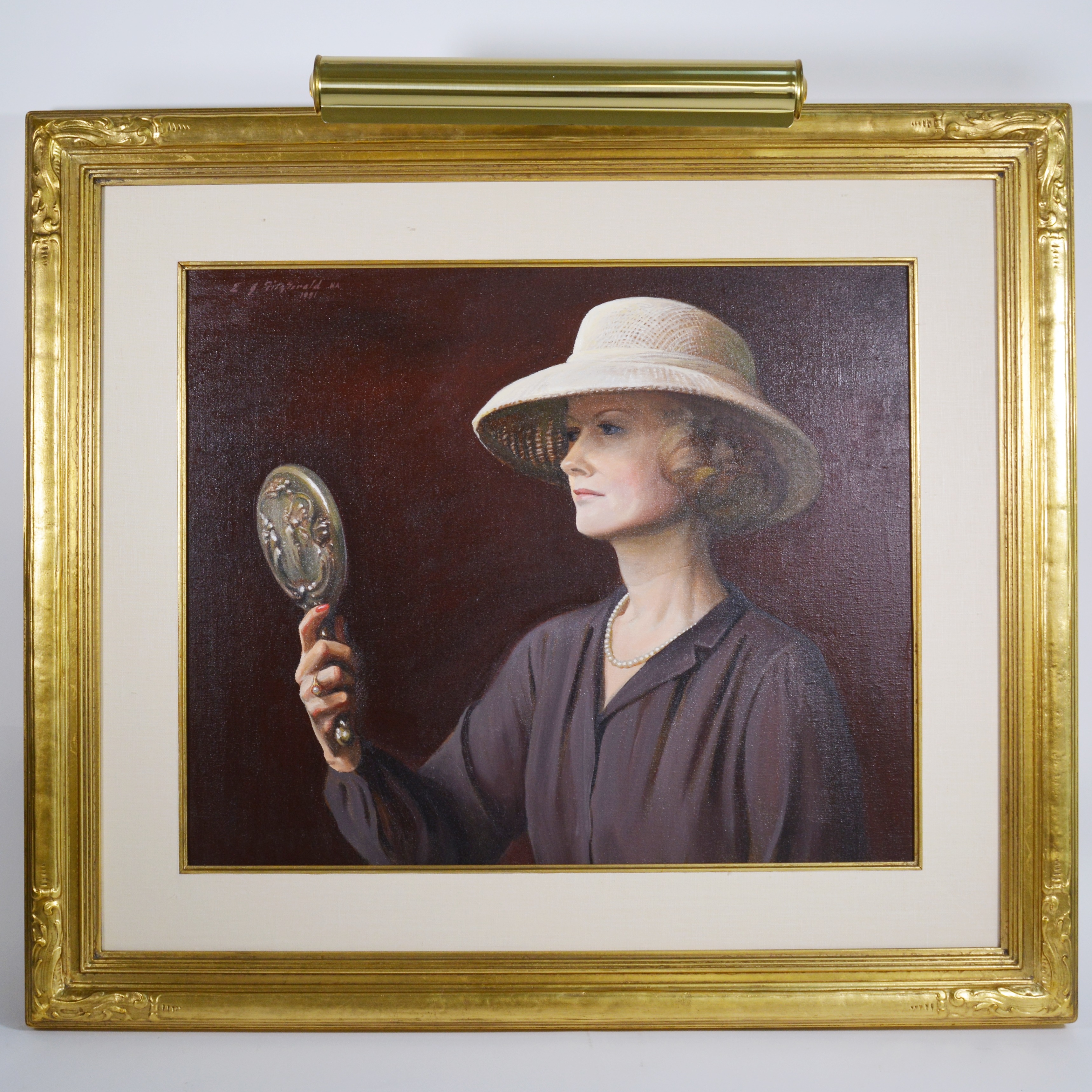 Edmond J. Fitzgerald Oil Painting