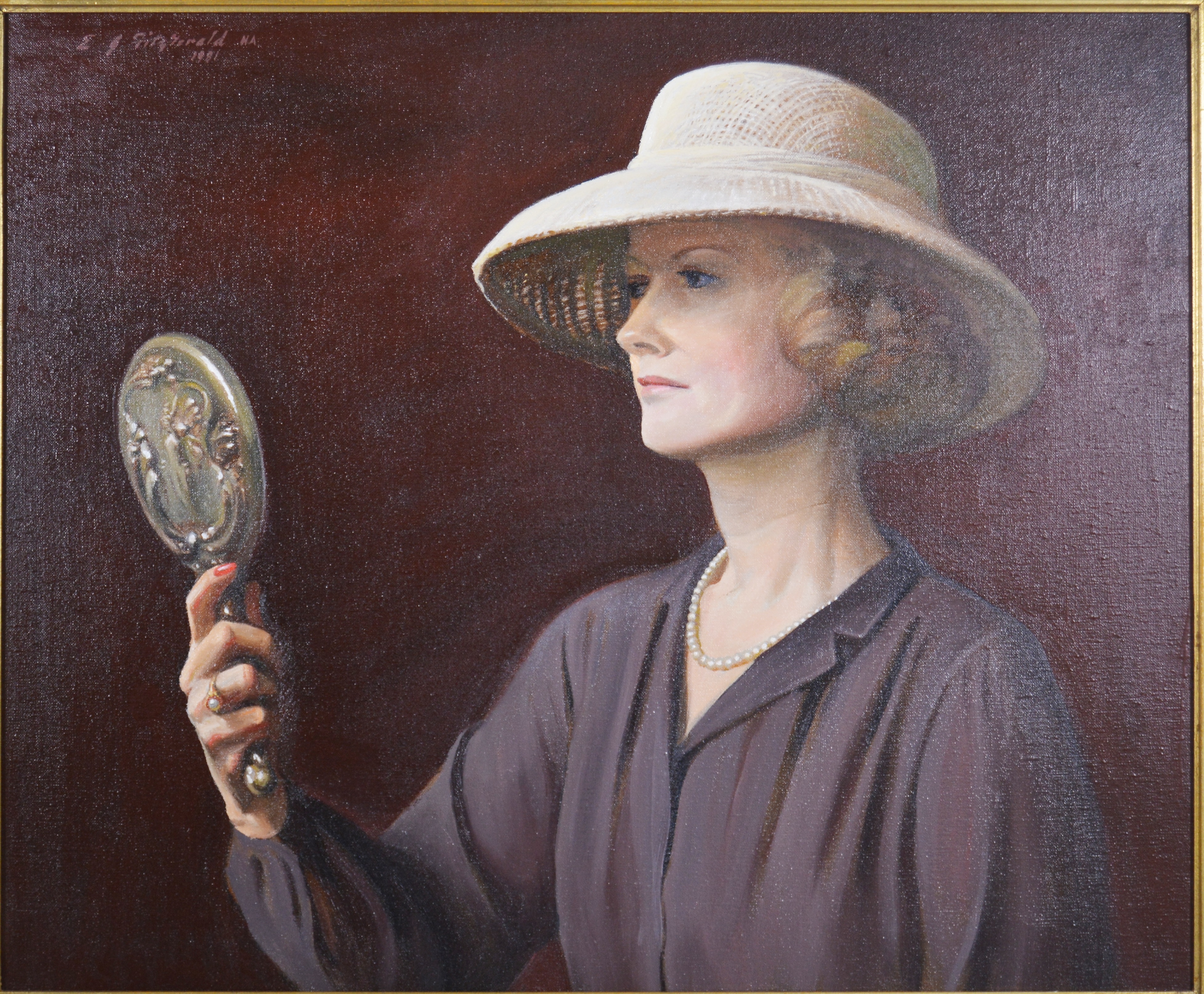 Edmond J. Fitzgerald Oil Painting