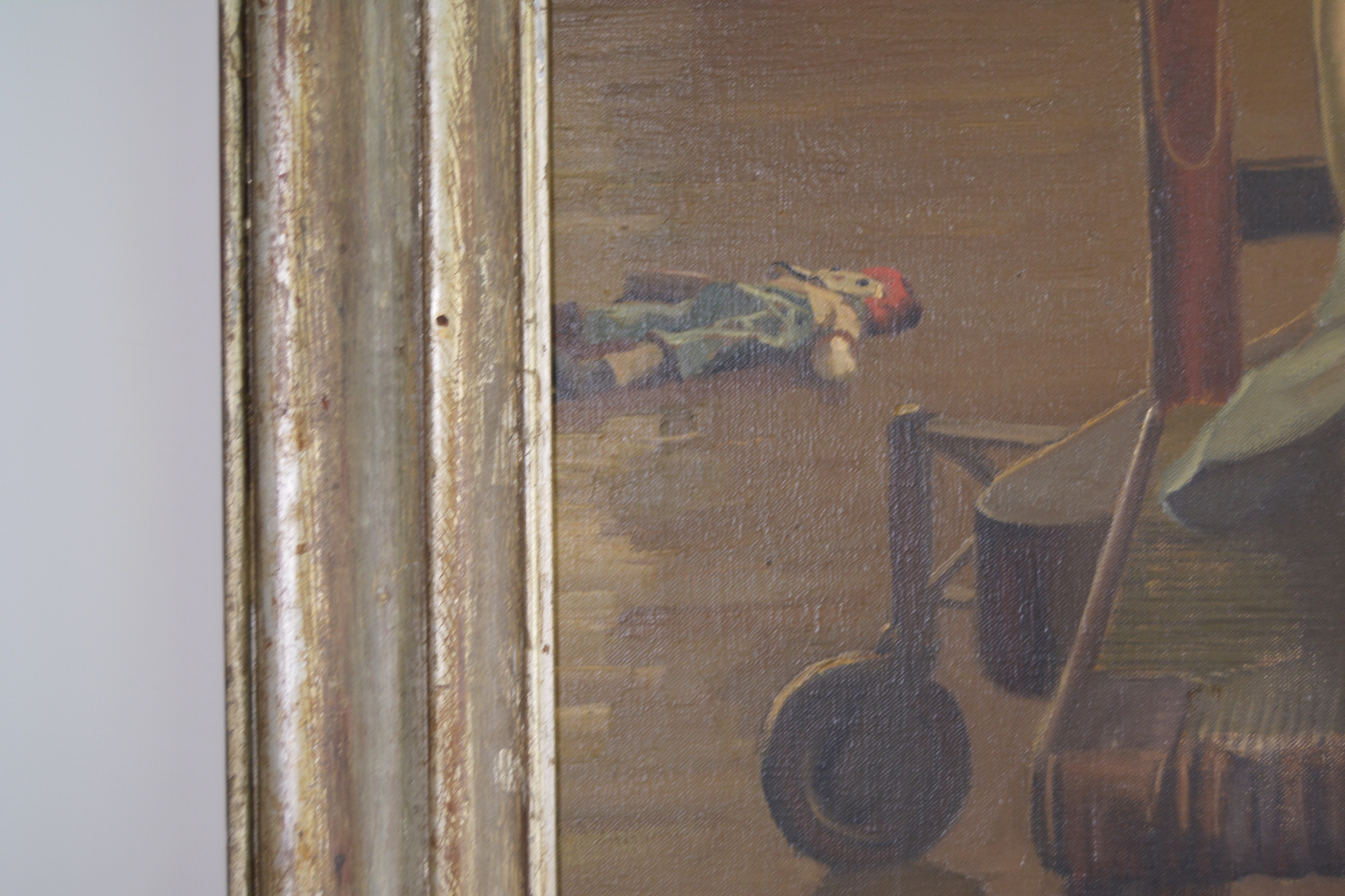 Edmond J. Fitzgerald Oil Painting "Portrait of Desme"