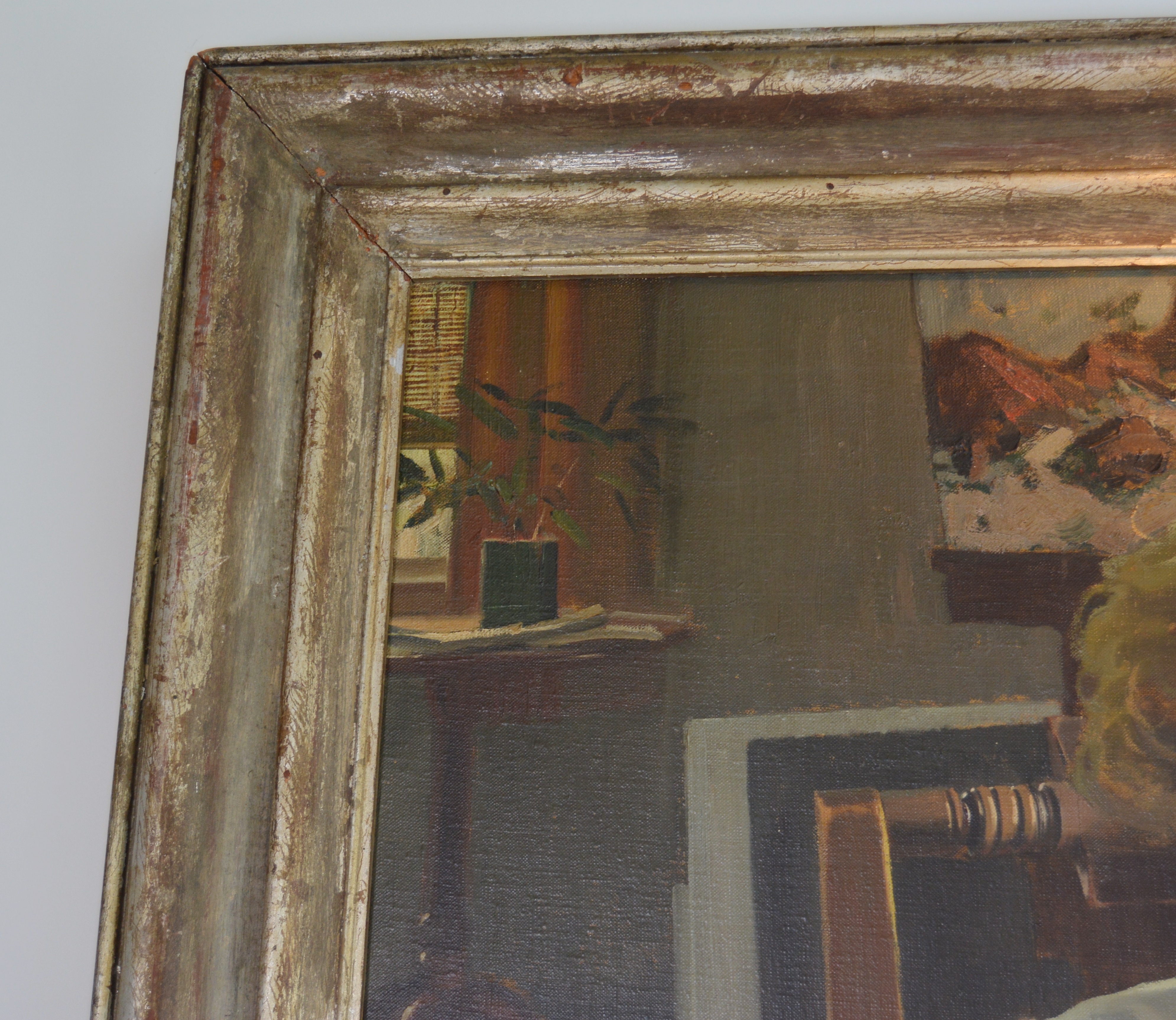 Edmond J. Fitzgerald Oil Painting "Portrait of Desme"