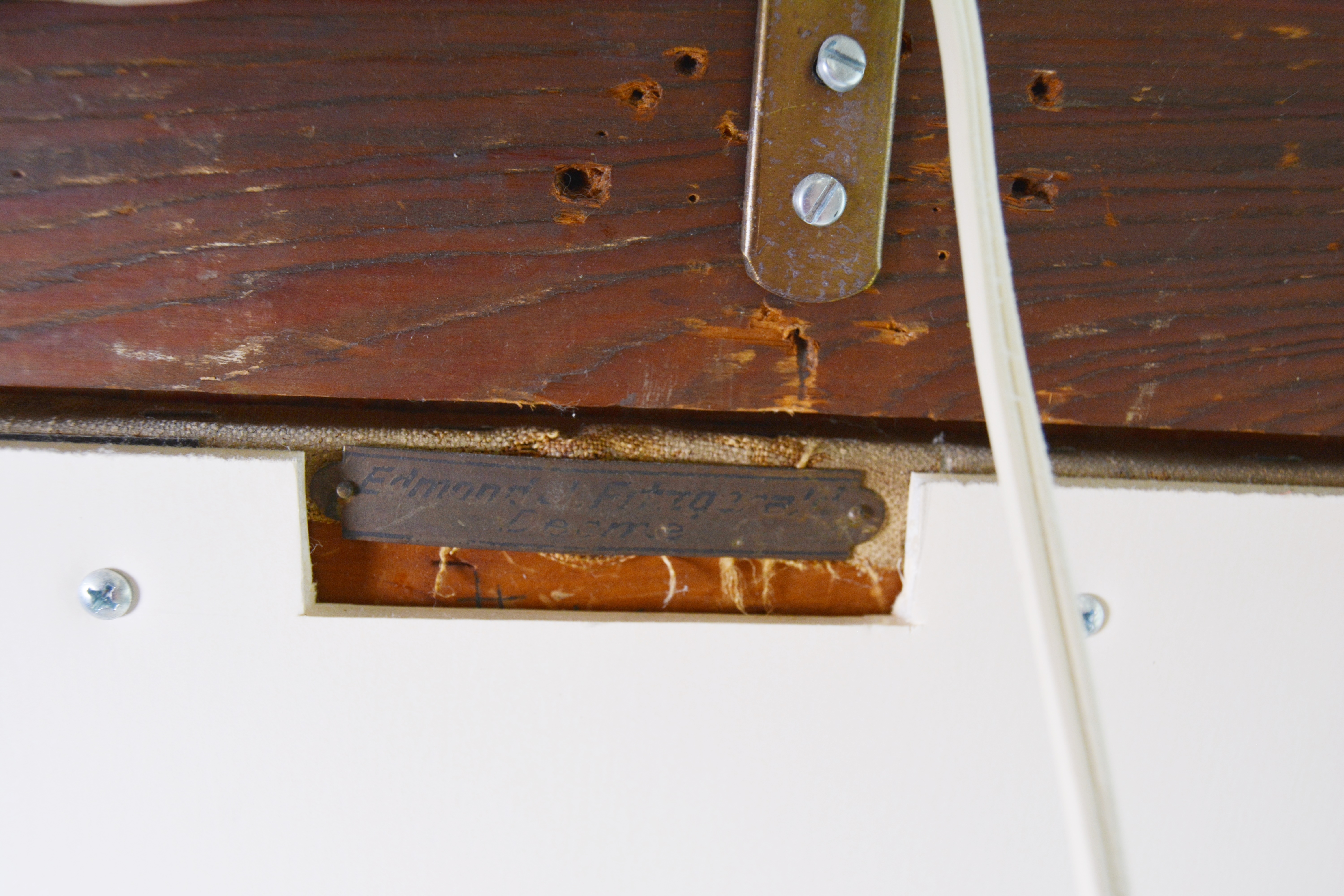 Edmond J. Fitzgerald Oil Painting "Portrait of Desme"