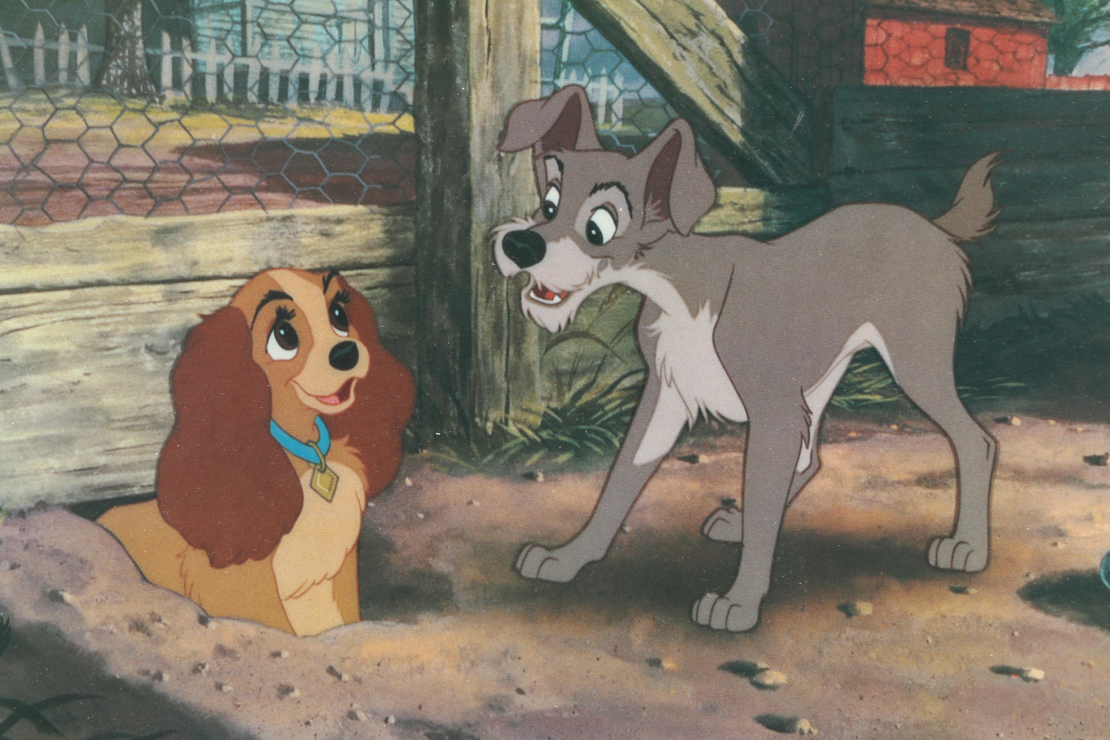 Photomechanical Stills from Disney's Motion Picture "Lady and the Tramp"