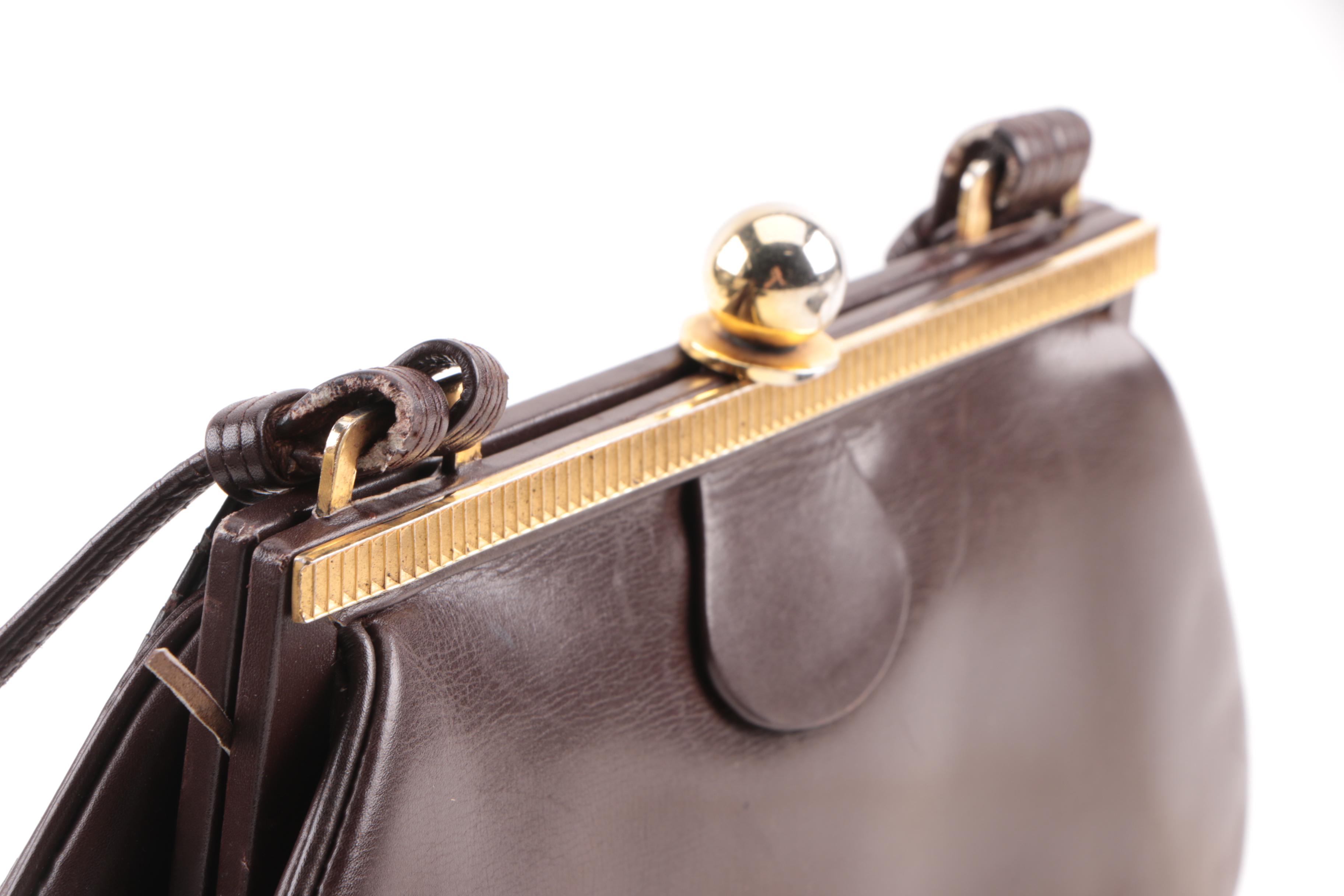 1960s Structured Handbags Including A L'Osurve Matique Paris, Andé and Etra