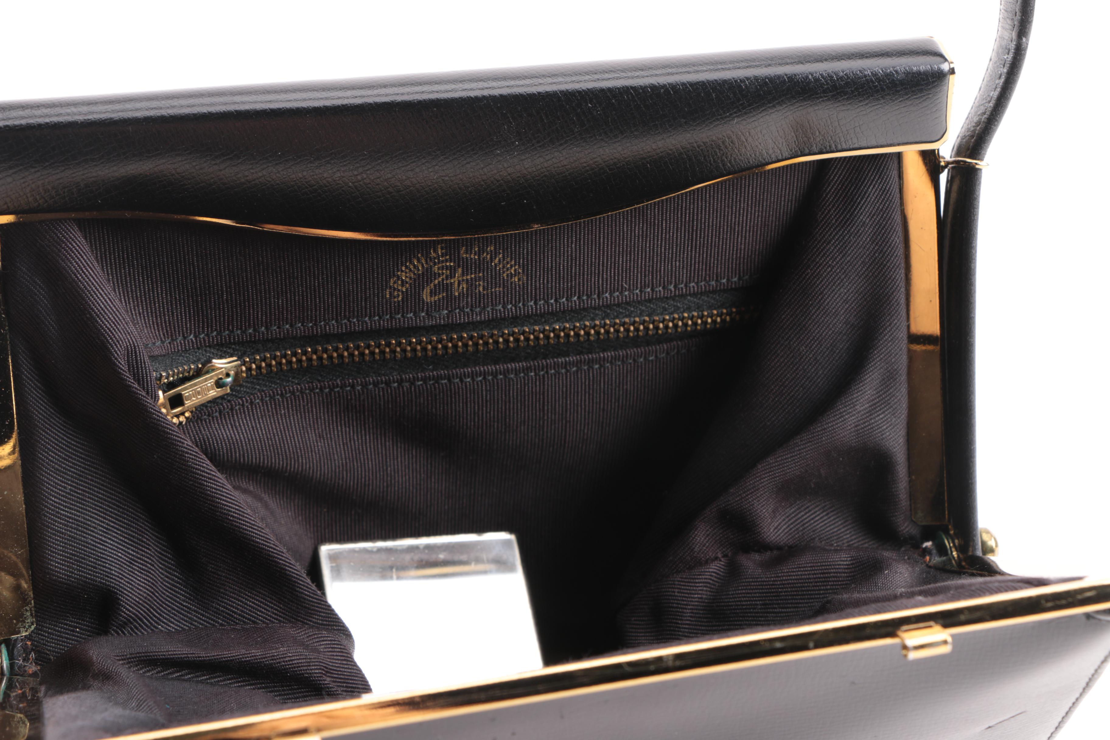 1960s Structured Handbags Including A L'Osurve Matique Paris, Andé and Etra